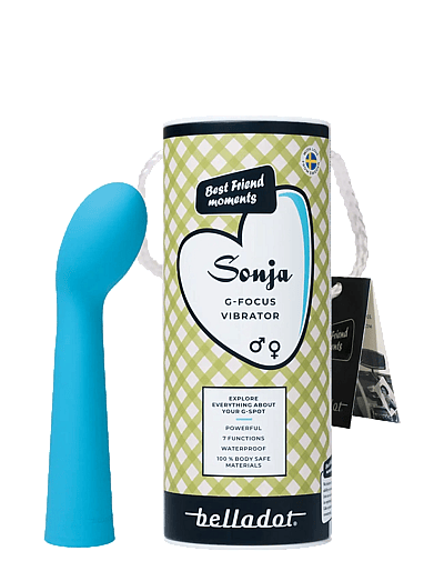 Belladot Sonja G-spot vibrator blue - Vibratoriai - BLUE / blue