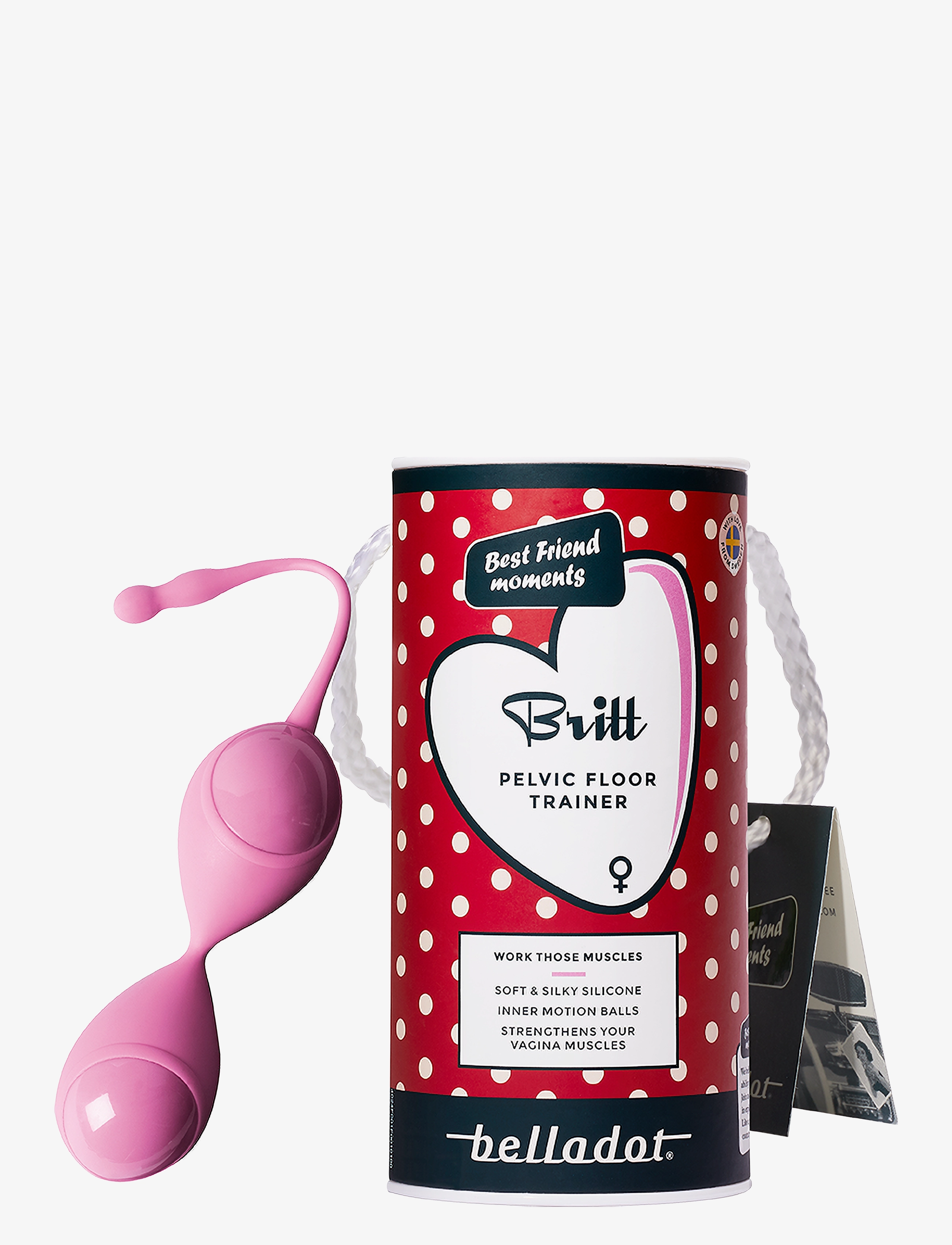 Belladot Britt Pelvic Floor Trainer - Terveys & hyvinvointi - PINK / pink/rose