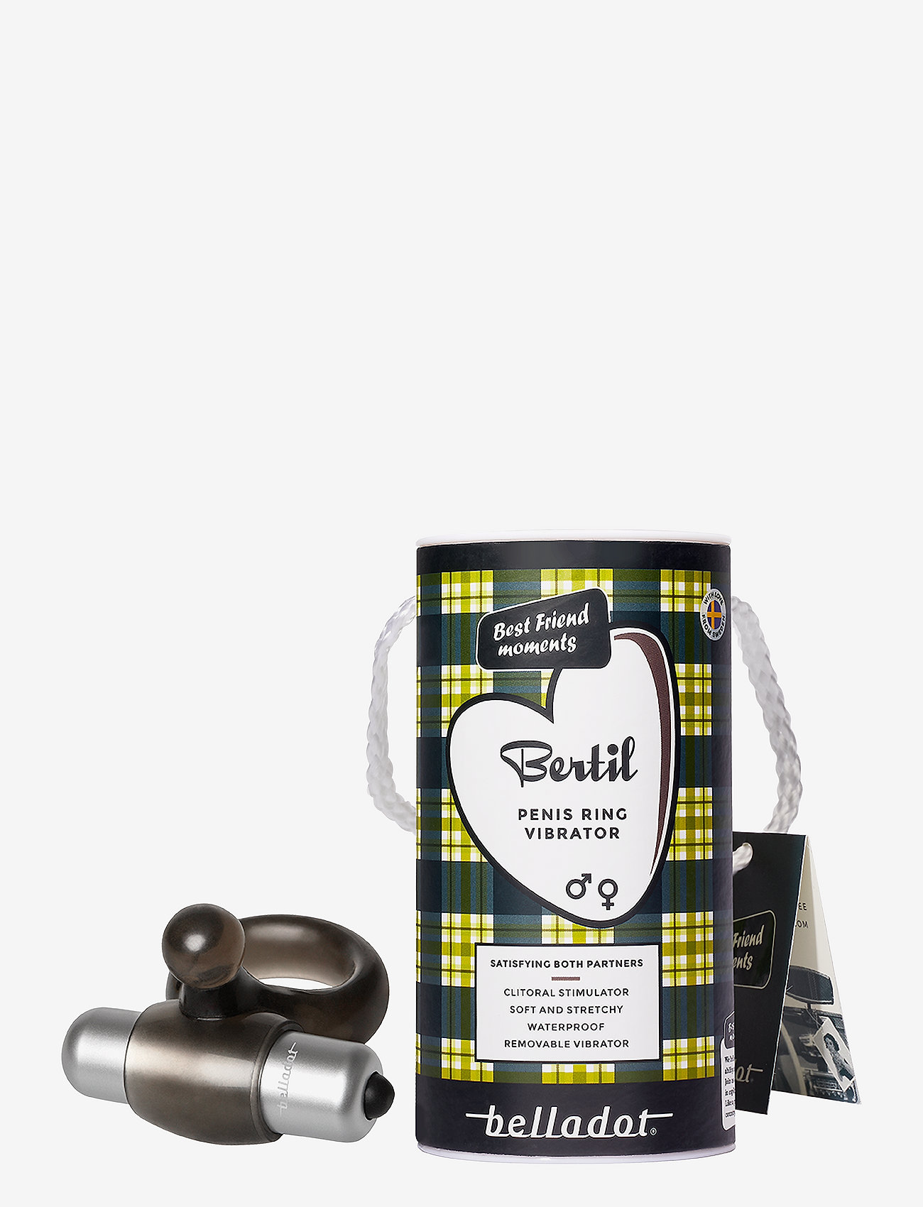 Belladot - Bertil Vibrating Penis Ring - black - 0