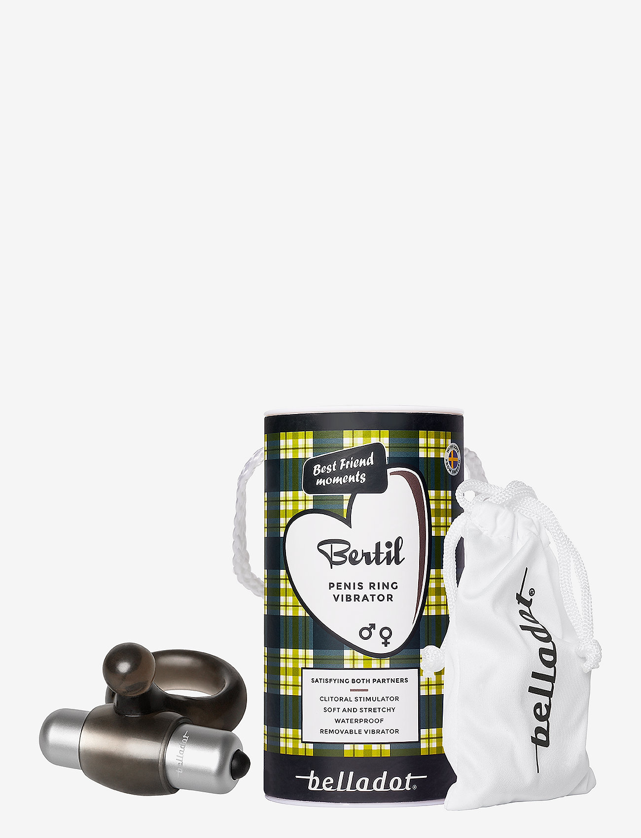 Belladot - Bertil Vibrating Penis Ring - black - 2