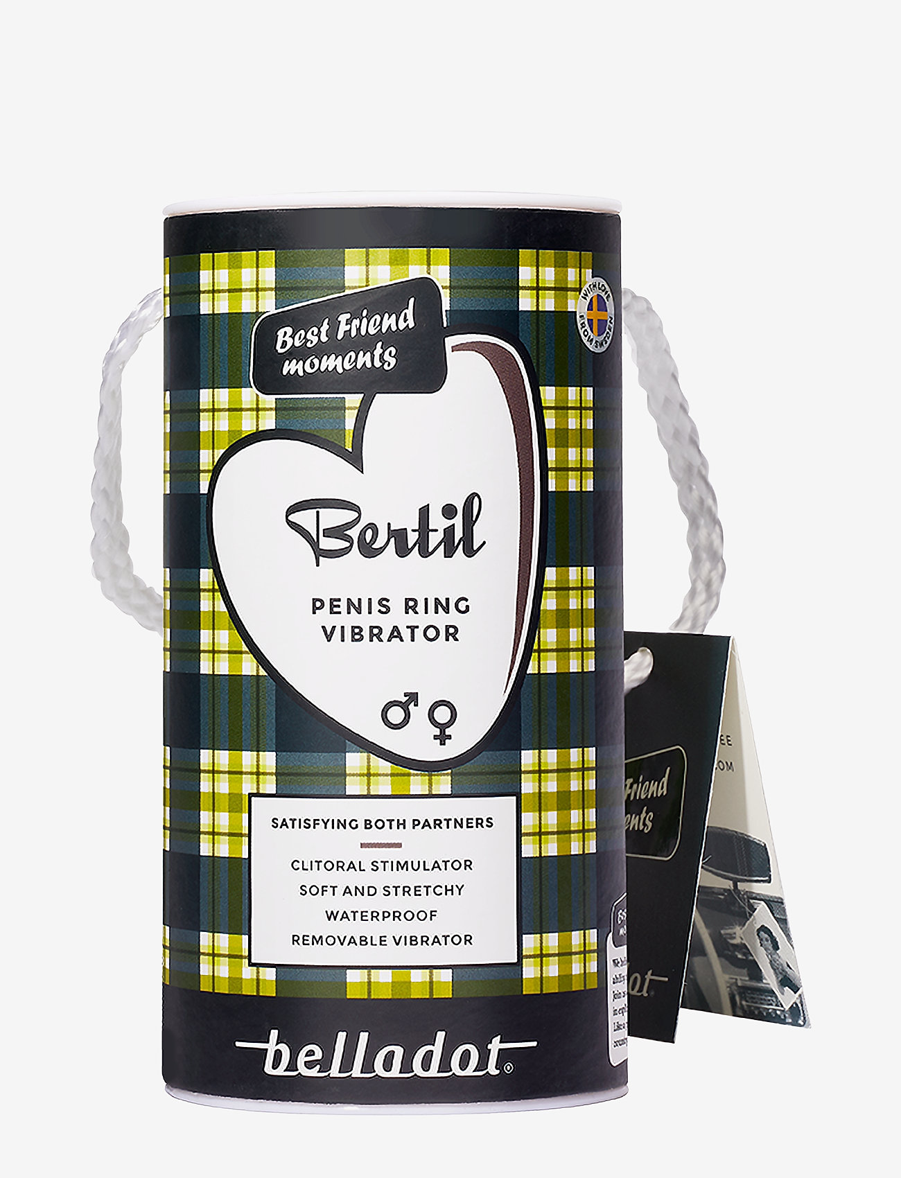 Belladot - Bertil Vibrating Penis Ring - black - 3