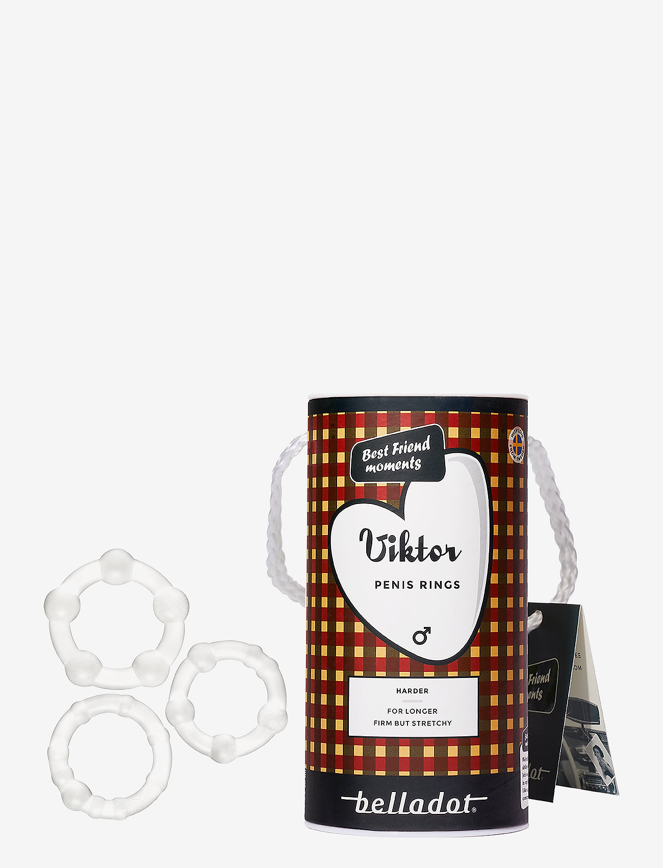 Belladot - Viktor Penis Rings - penispumpar & penisringar - clear - 0