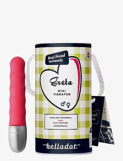 Belladot Greta Mini Vibrator Red - Vibratoriai - RED / pink/rose