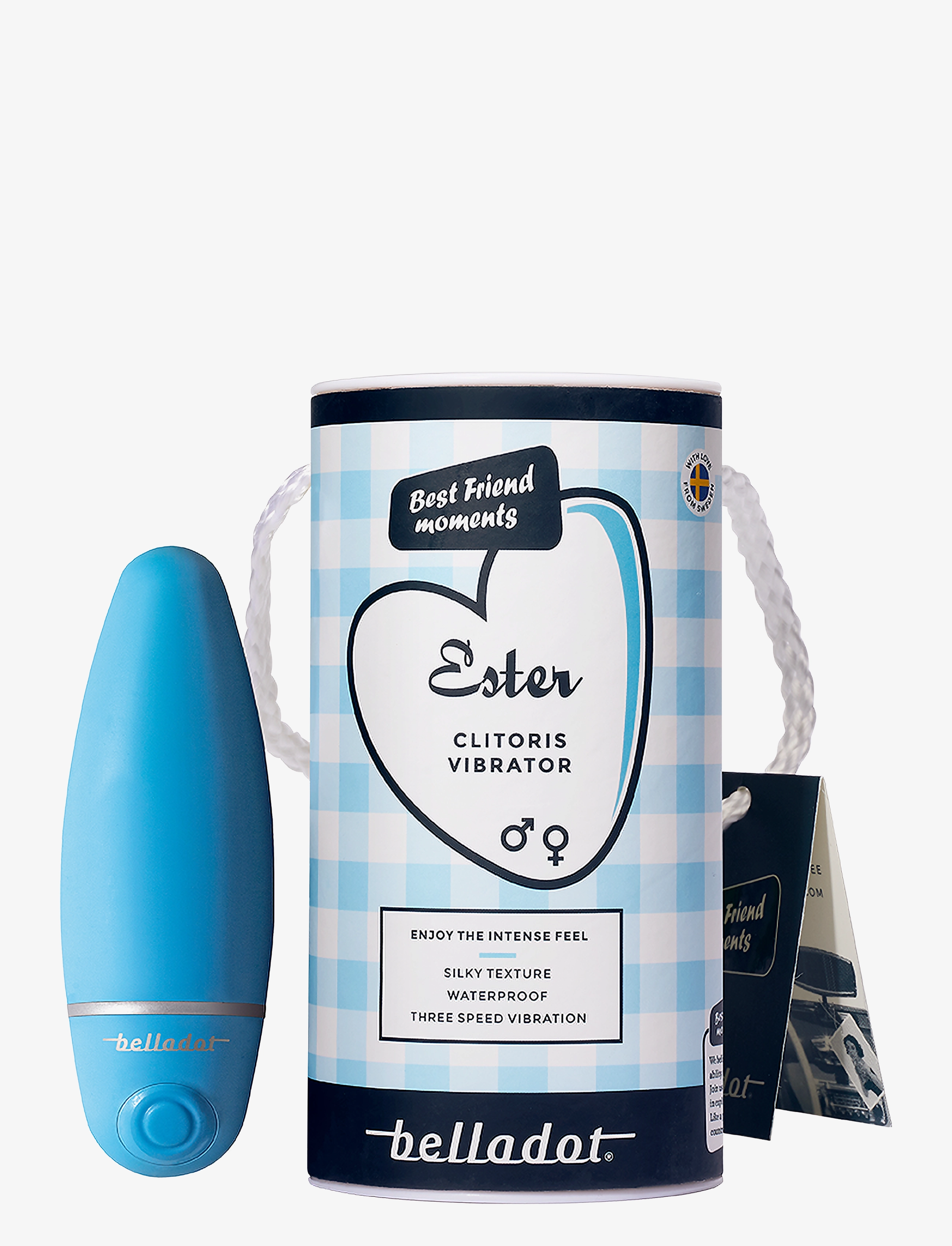 Ester Clitoris Vibrator Blue - BLUE