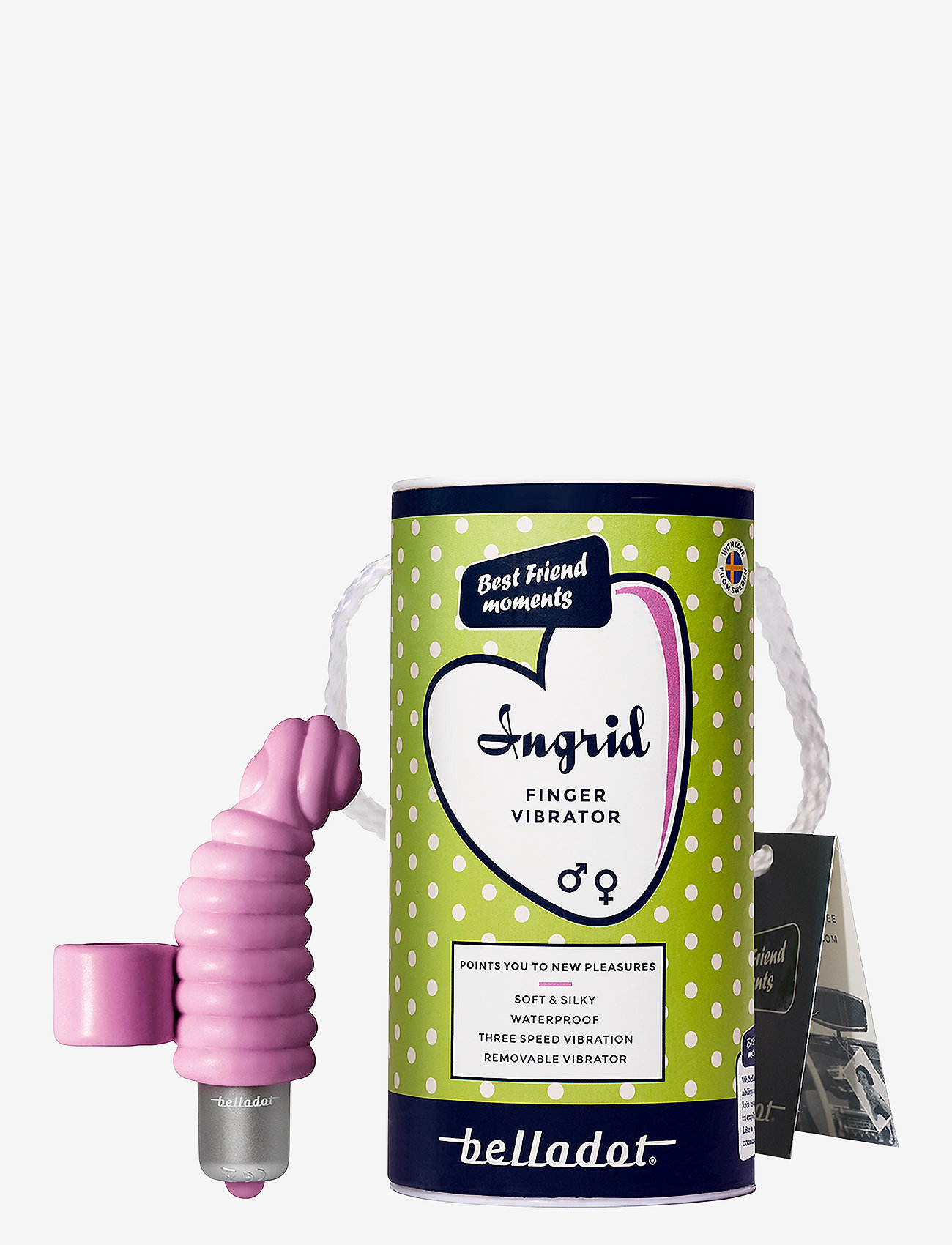 Belladot - Ingrid Finger Vibrator Pink - pink - 0