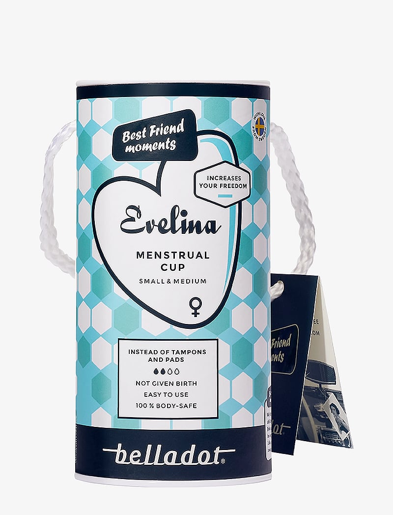 Belladot - Evelina Menstrual Cup Small & Medium - blue - 3