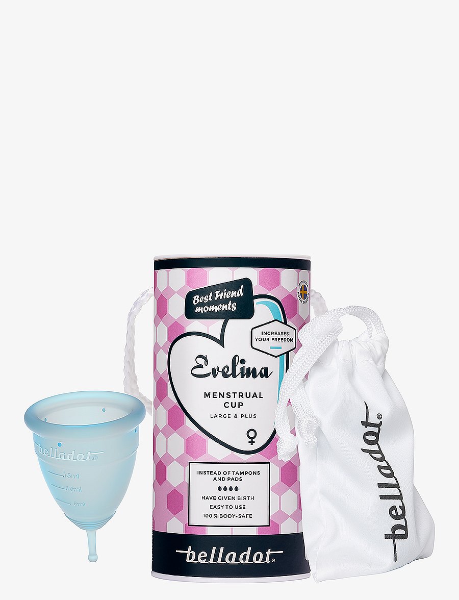 Belladot - Evelina Menstrual Cup Large & Plus - menstruatsioonitooted - blue - 1