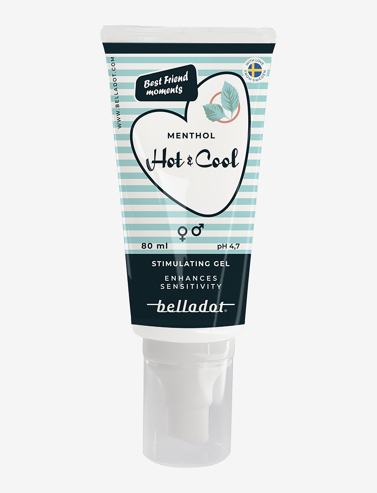 Belladot - Hot & Cool Stimulating Menthol Gel 80ml - sex & intimacy - clear - 0