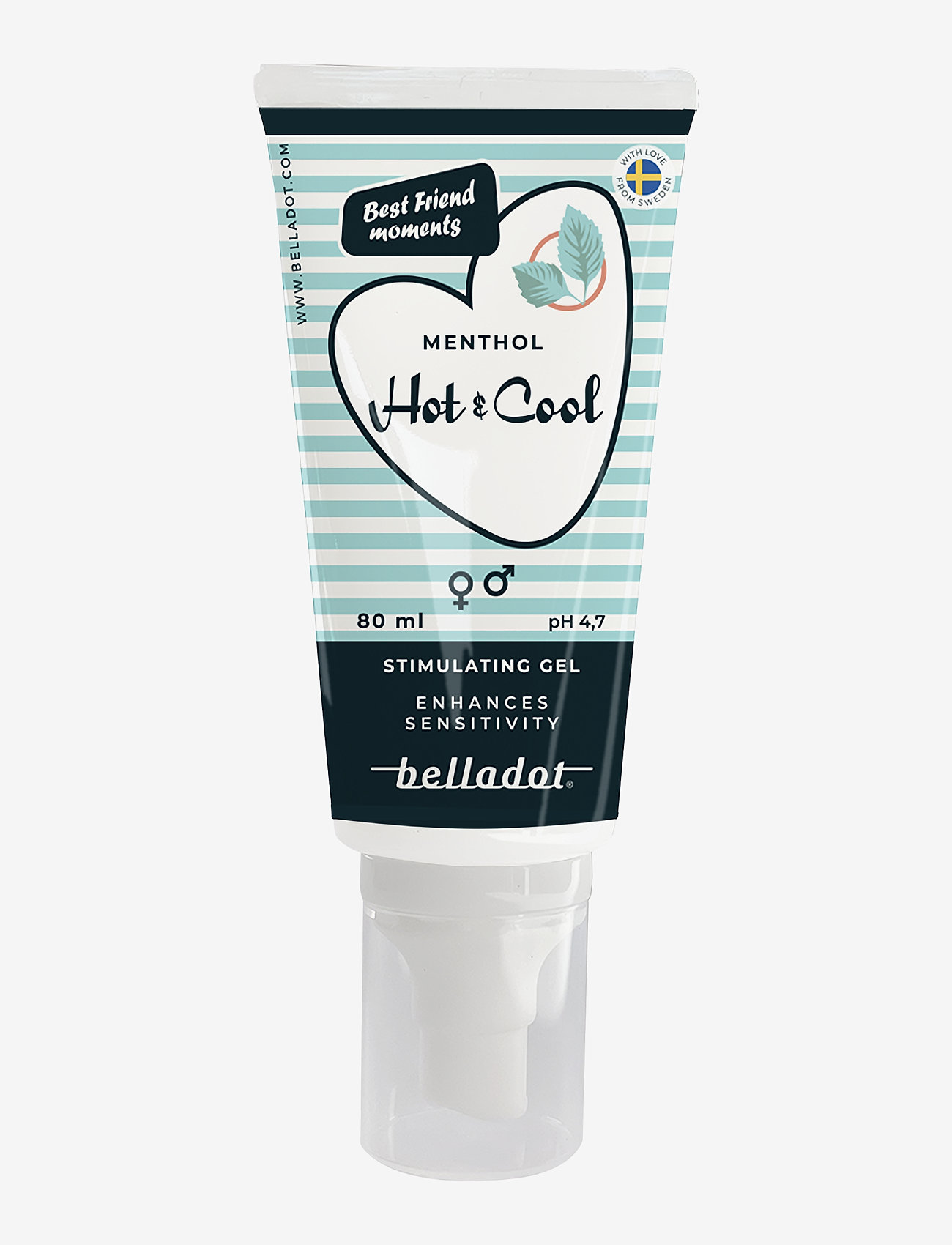 Belladot - Hot & Cool Stimulating Menthol Gel 80ml - alhaisimmat hinnat - clear - 0