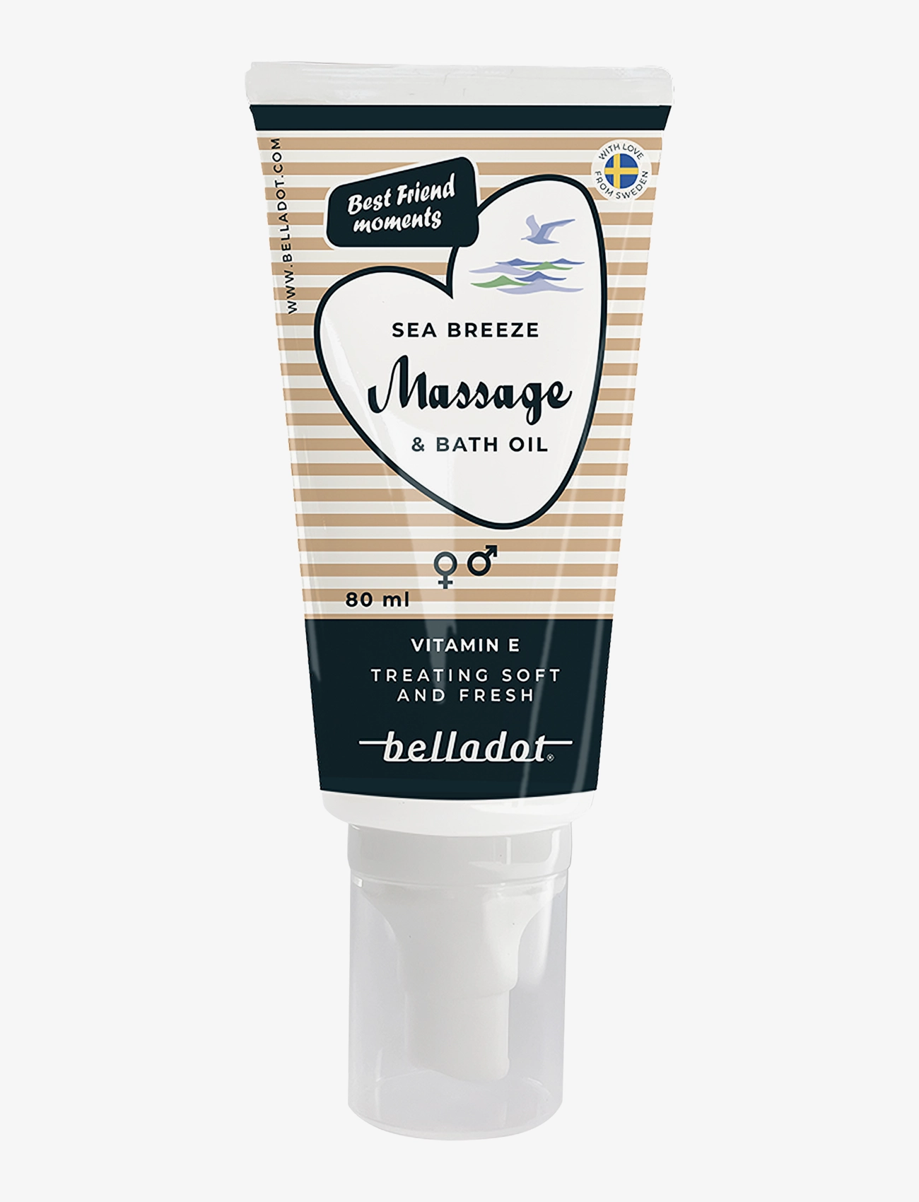 Belladot Massage Oil Seabreeze 80ml - Määrdeained ja õlid - CLEAR / undefined