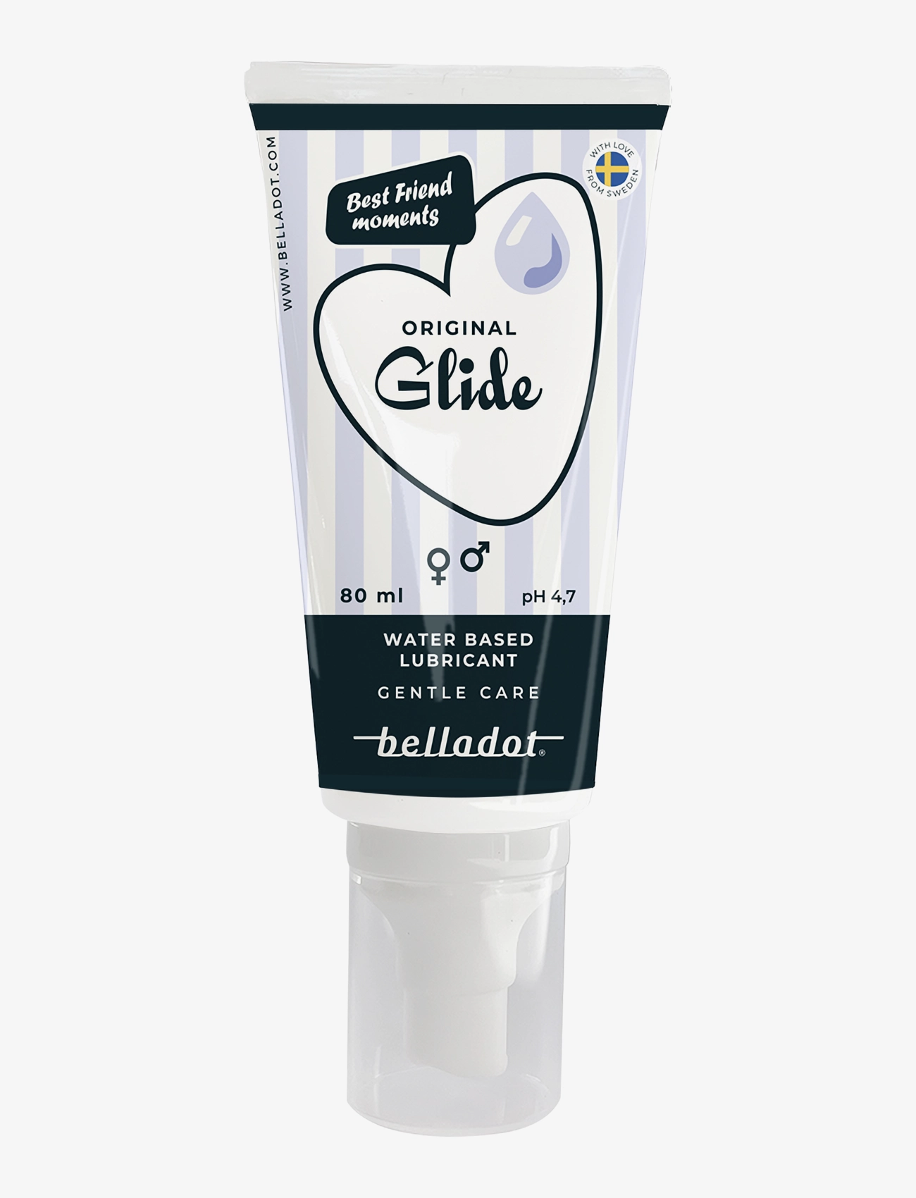 Belladot Lubricant Water Based Original 80ml - Glidemiddel & Oljer - CLEAR / undefined