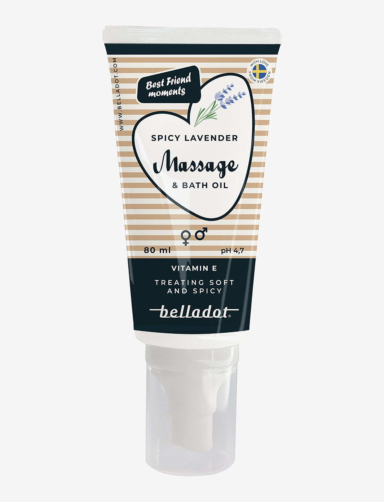 Belladot - Massage Oil Spicy Lavender 80ml - clear - 0