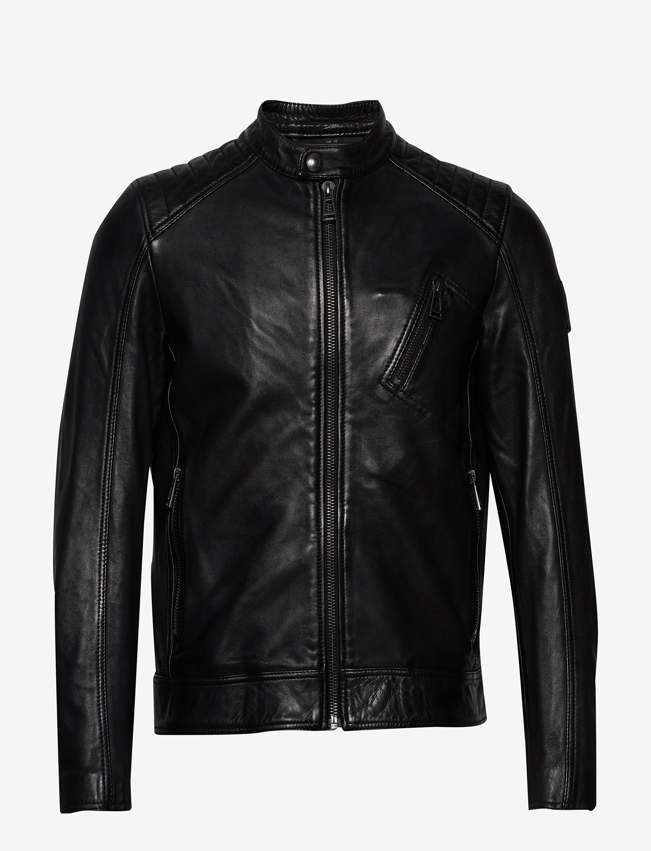 BELSTAFF V Racer Jacke Schwarz Schwarz - 46 - Herren