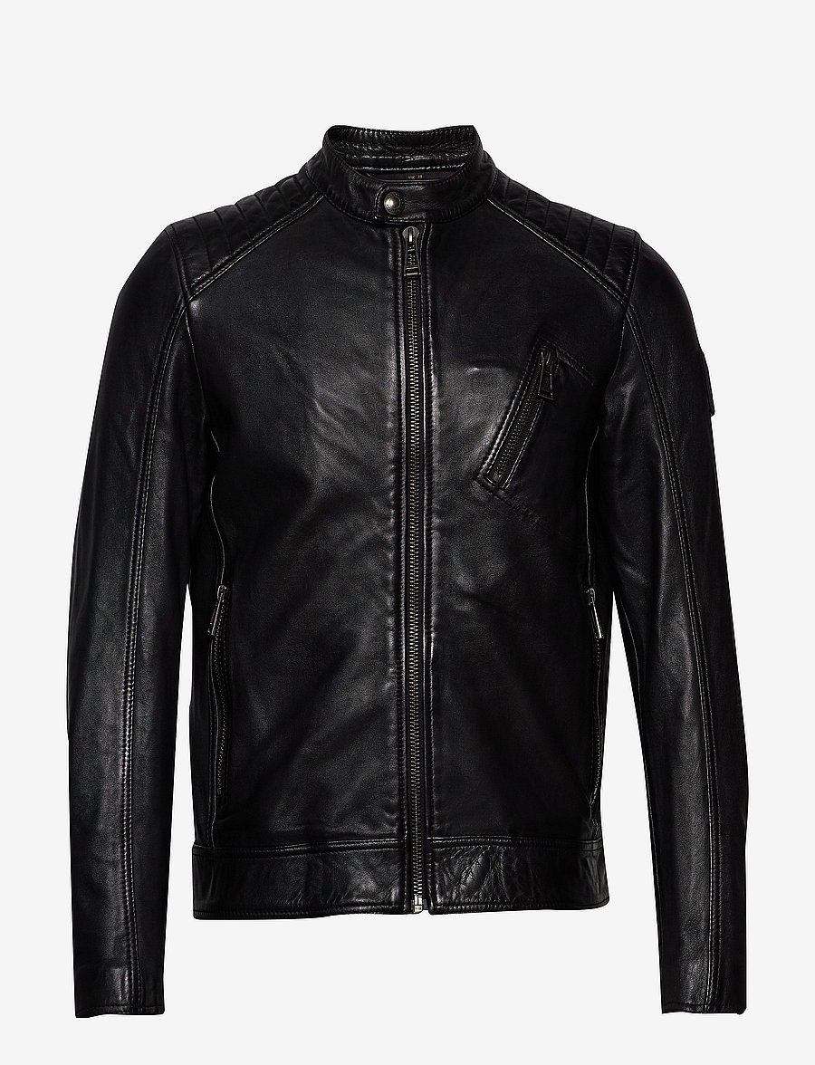 Belstaff - V RACER JACKET Black - fall jackets - black - 0
