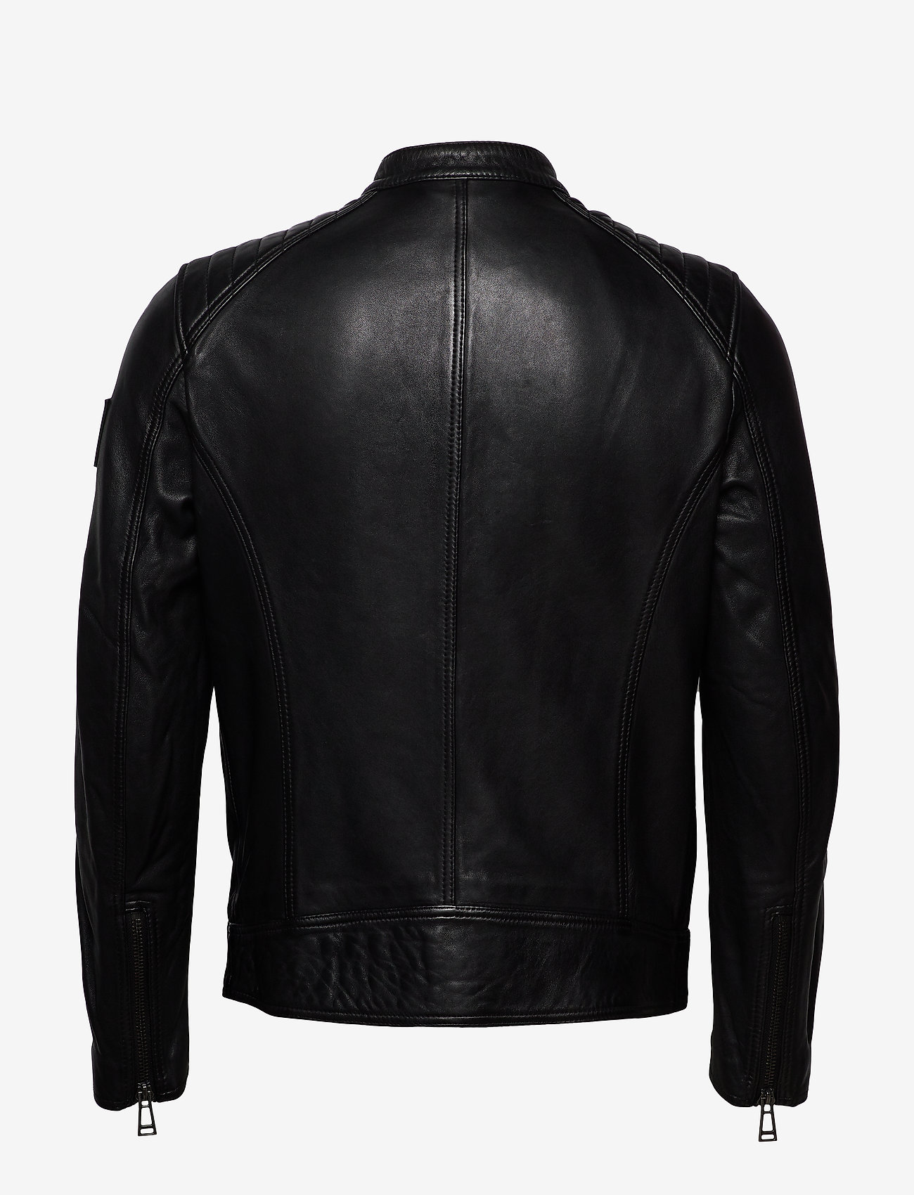 Belstaff - V RACER JACKET BLACK - leather jackets - black - 1