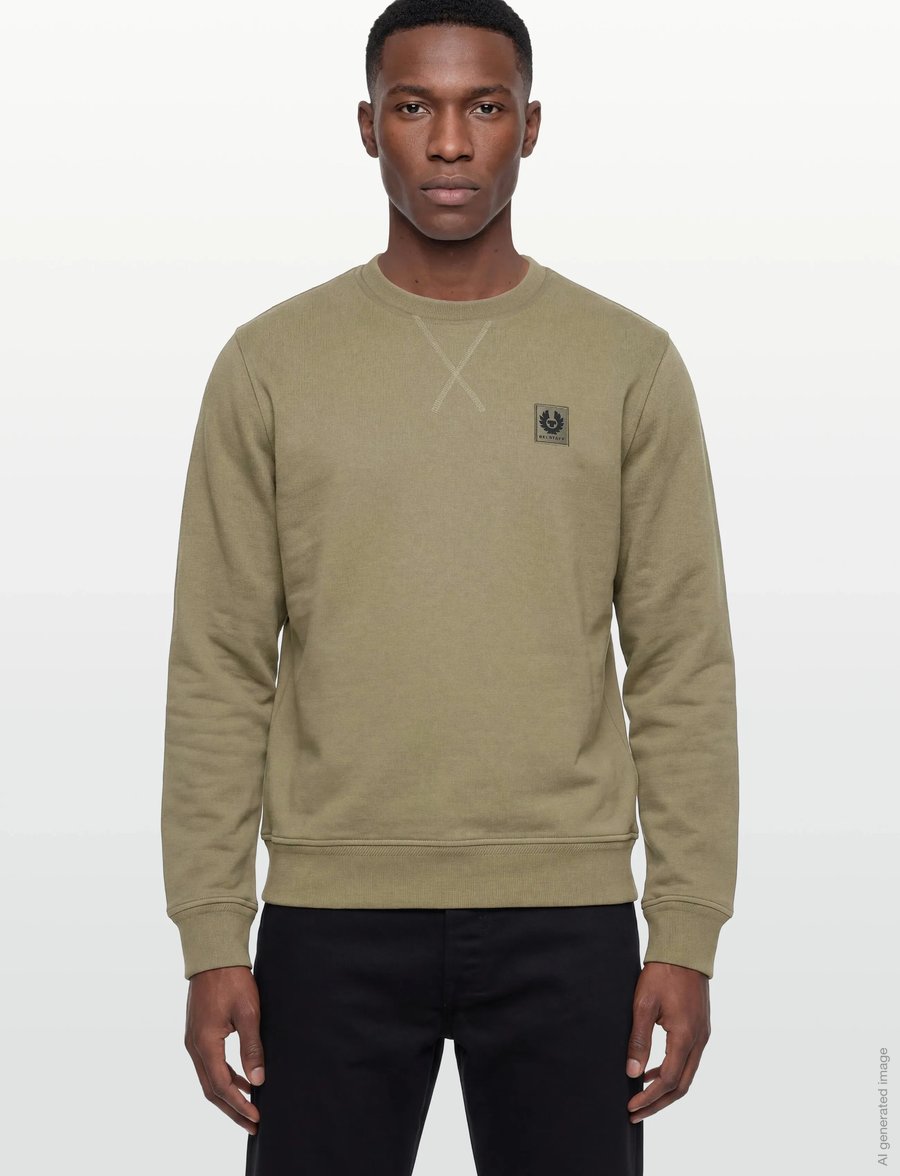 Belstaff - BELSTAFF SWEATSHIRT Black - sweatshirts - fatigue green - 3