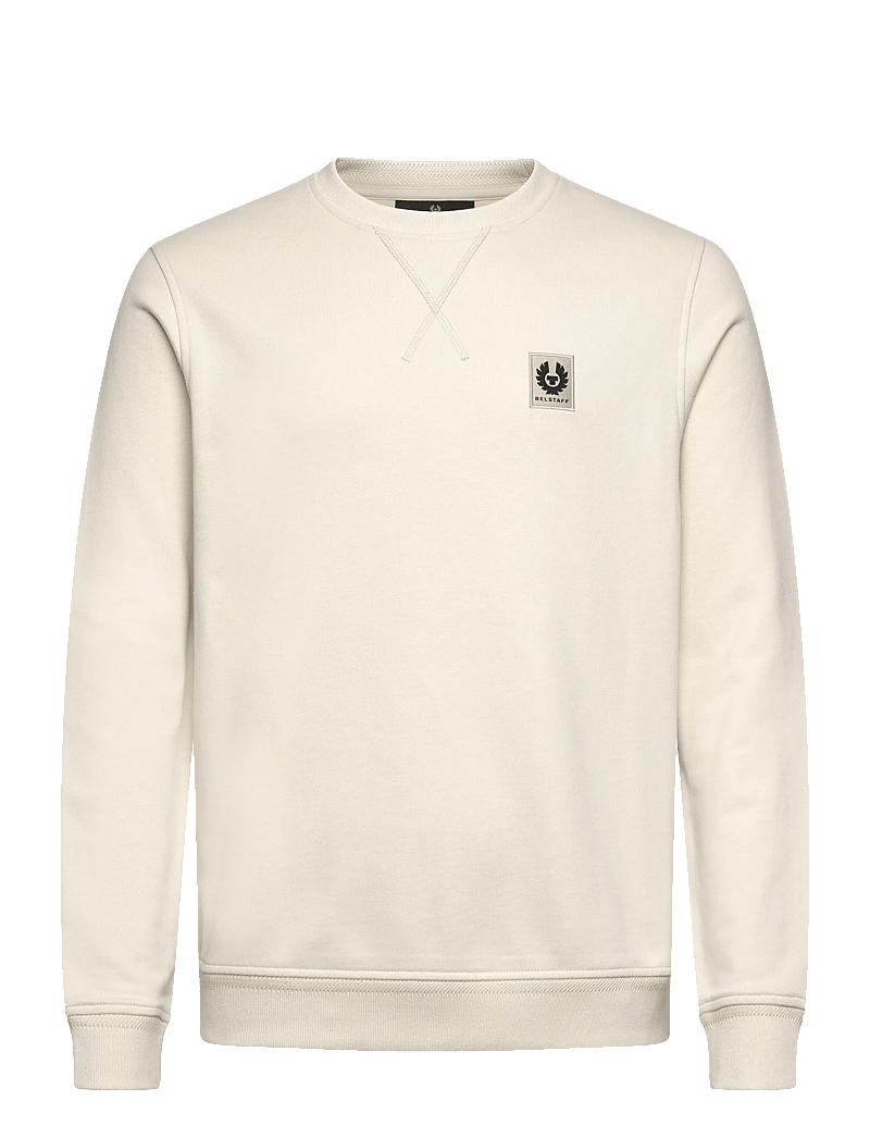 Belstaff - BELSTAFF SWEATSHIRT True Olive - kläder - silver birch - 0