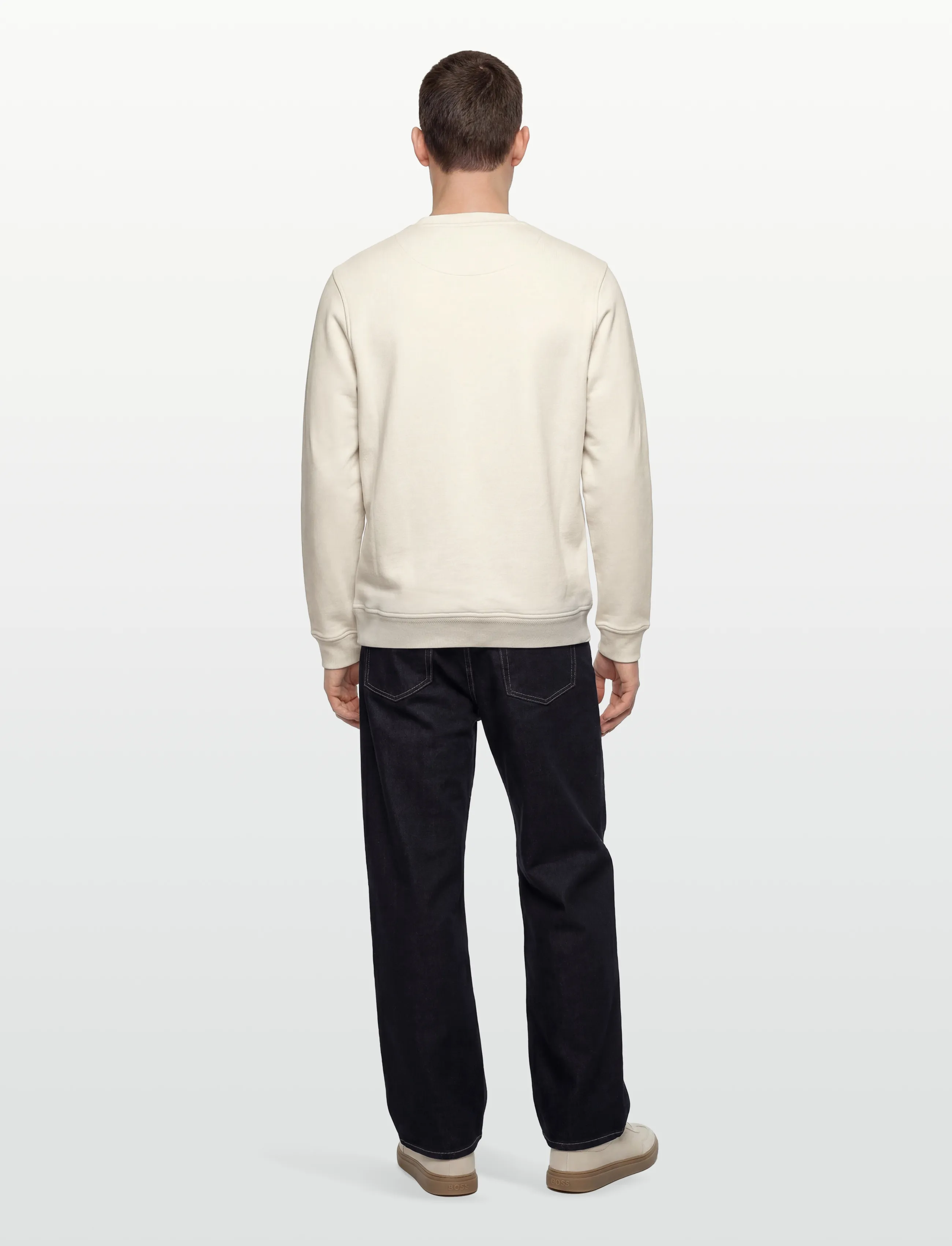 Belstaff - BELSTAFF SWEATSHIRT Silver Birch - silver birch - 4