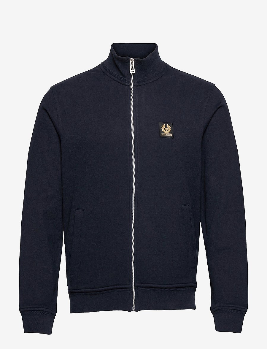 Belstaff - BELSTAFF FULL ZIP SWEATSHIRT - rõivad - dark ink - 0
