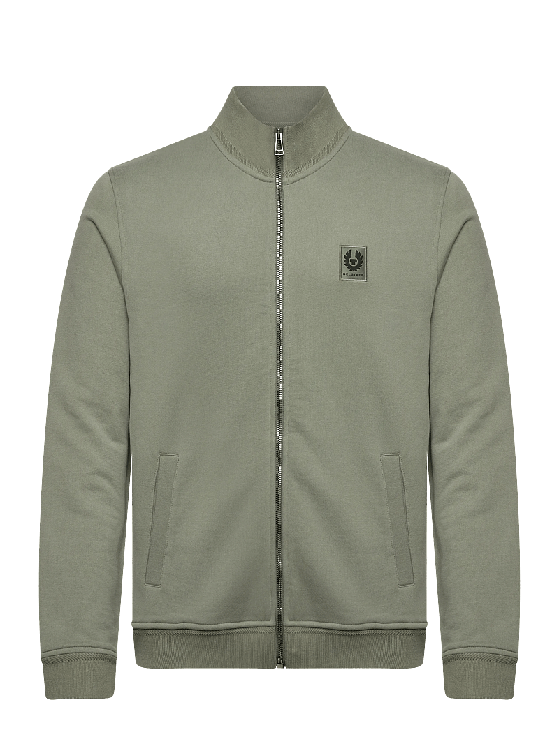 Belstaff - BELSTAFF FULL ZIP SWEATSHIRT - kläder - sage green - 0
