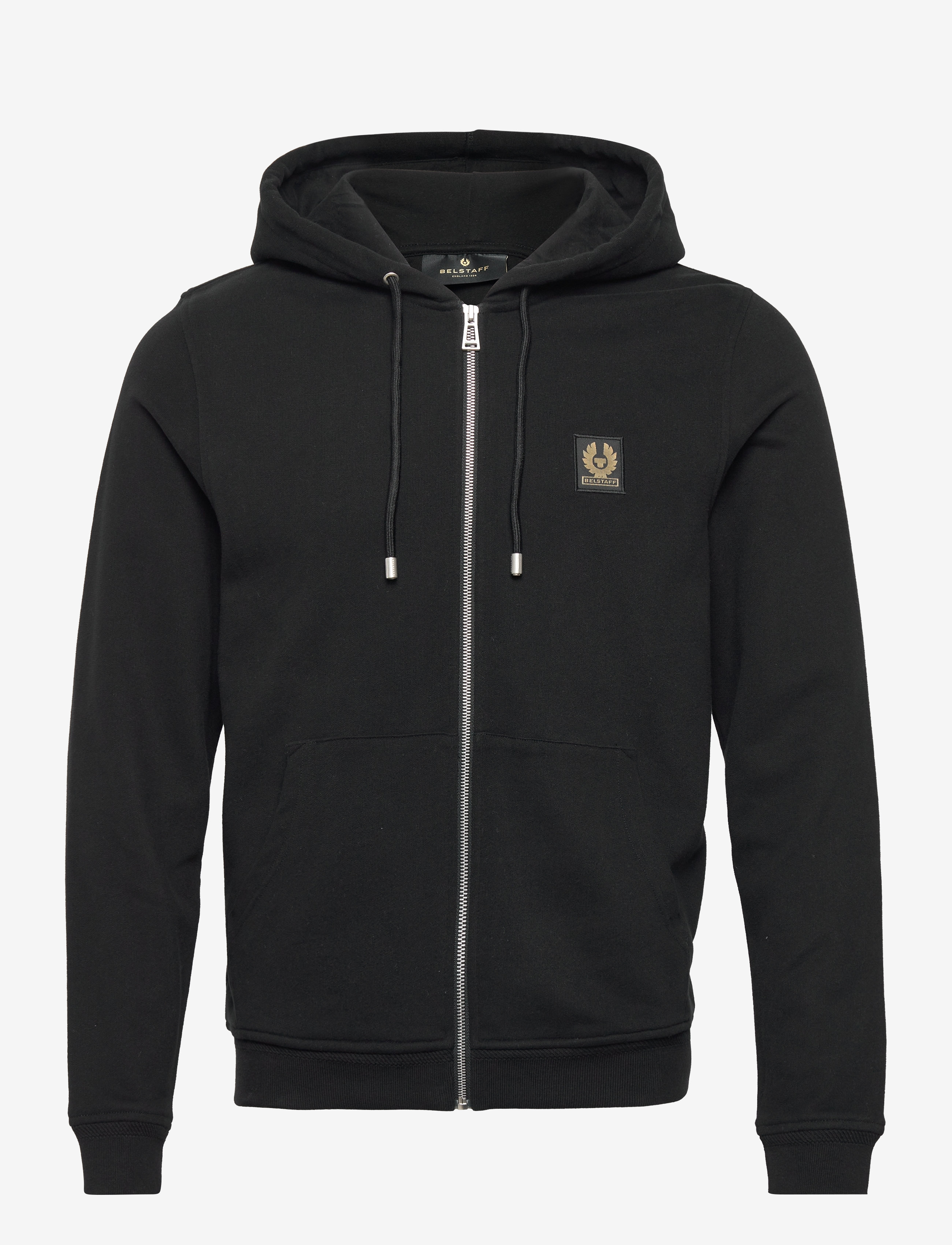 Belstaff Belstaff Full Zip Hoodie, L, Black, Sweatshirts & Hættetrøjer > Hættetrøjer, Herre