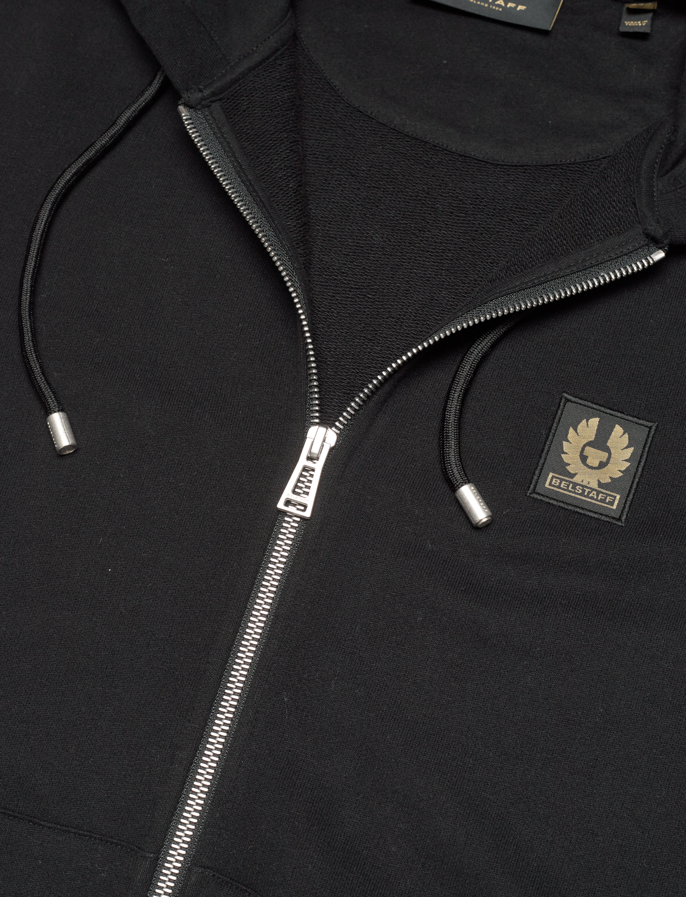 Belstaff - BELSTAFF FULL ZIP HOODIE - kapuutsiga dressipluusid - black - 3