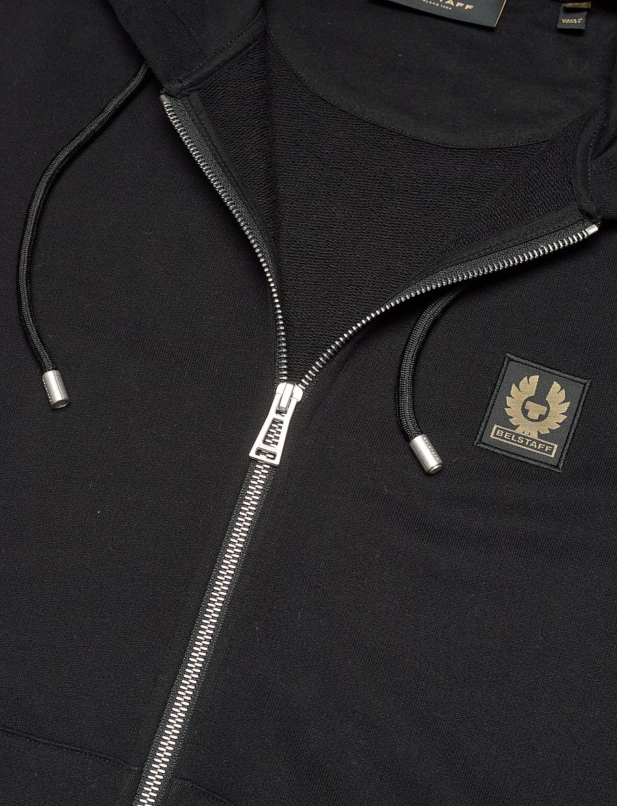 Belstaff - BELSTAFF FULL ZIP HOODIE - kapuutsiga dressipluusid - black - 3