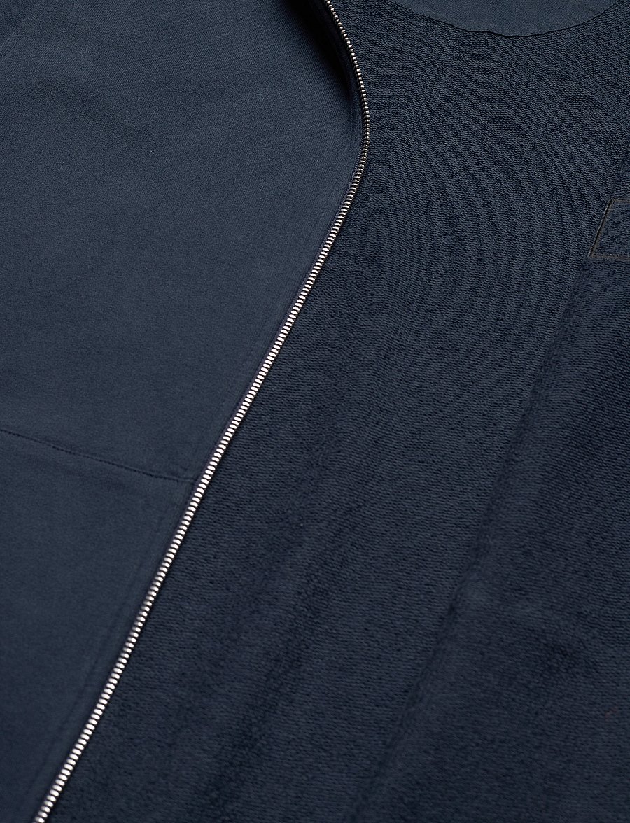 Belstaff - BELSTAFF FULL ZIP HOODIE - dark ink - 5