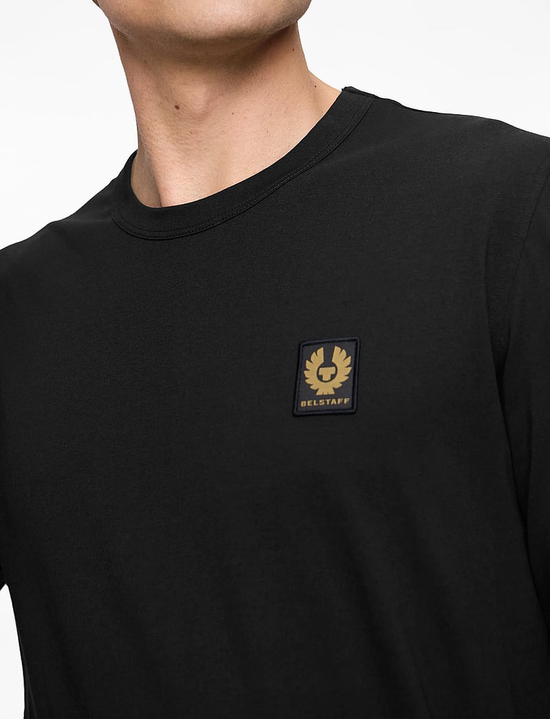 Belstaff - BELSTAFF LONG SLEEVED T-SHIRT Dark Ink - langärmelig - black - 5