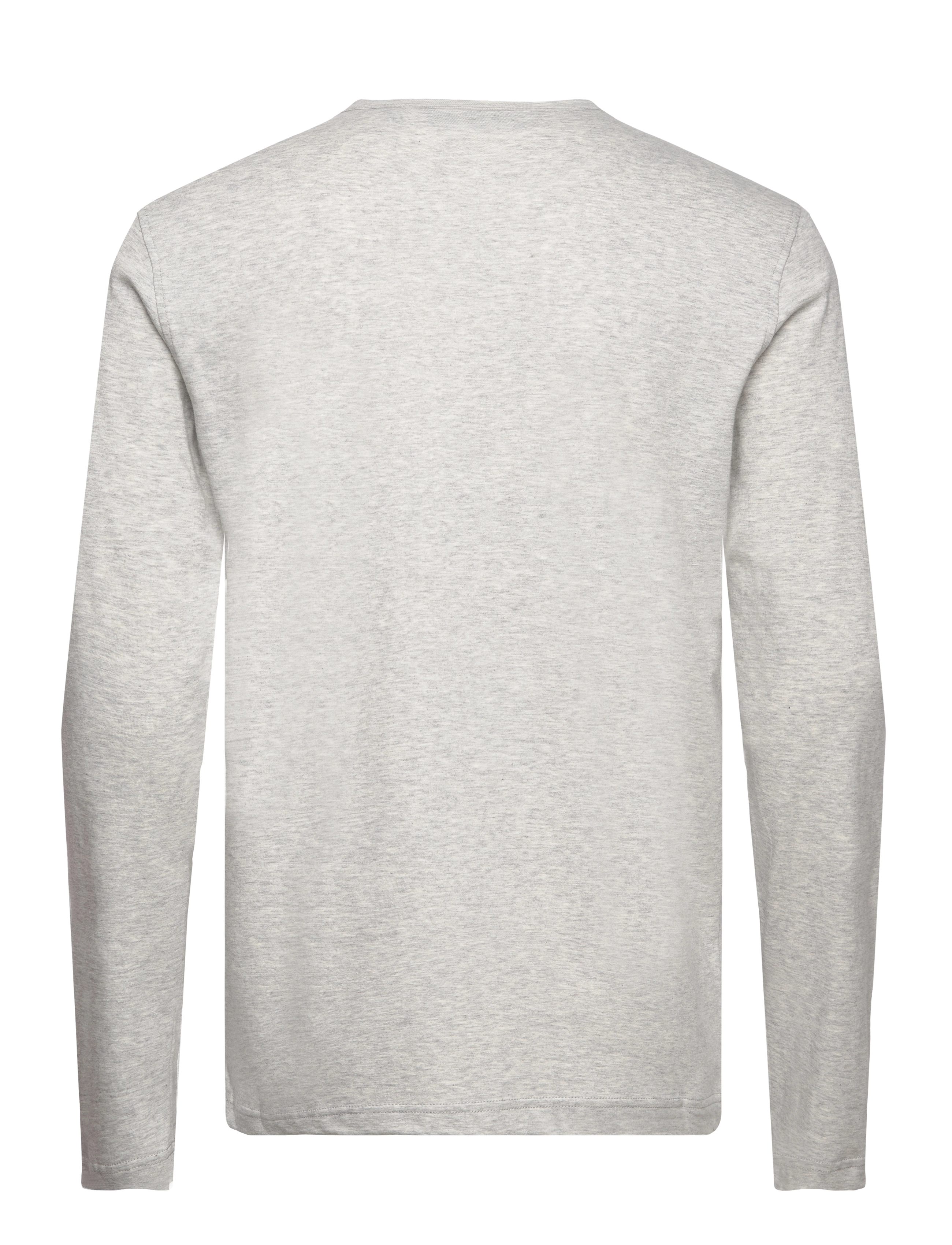 Belstaff - BELSTAFF LONG SLEEVED T-SHIRT Dark Ink - langärmelige t-shirts - old silver heather - 1