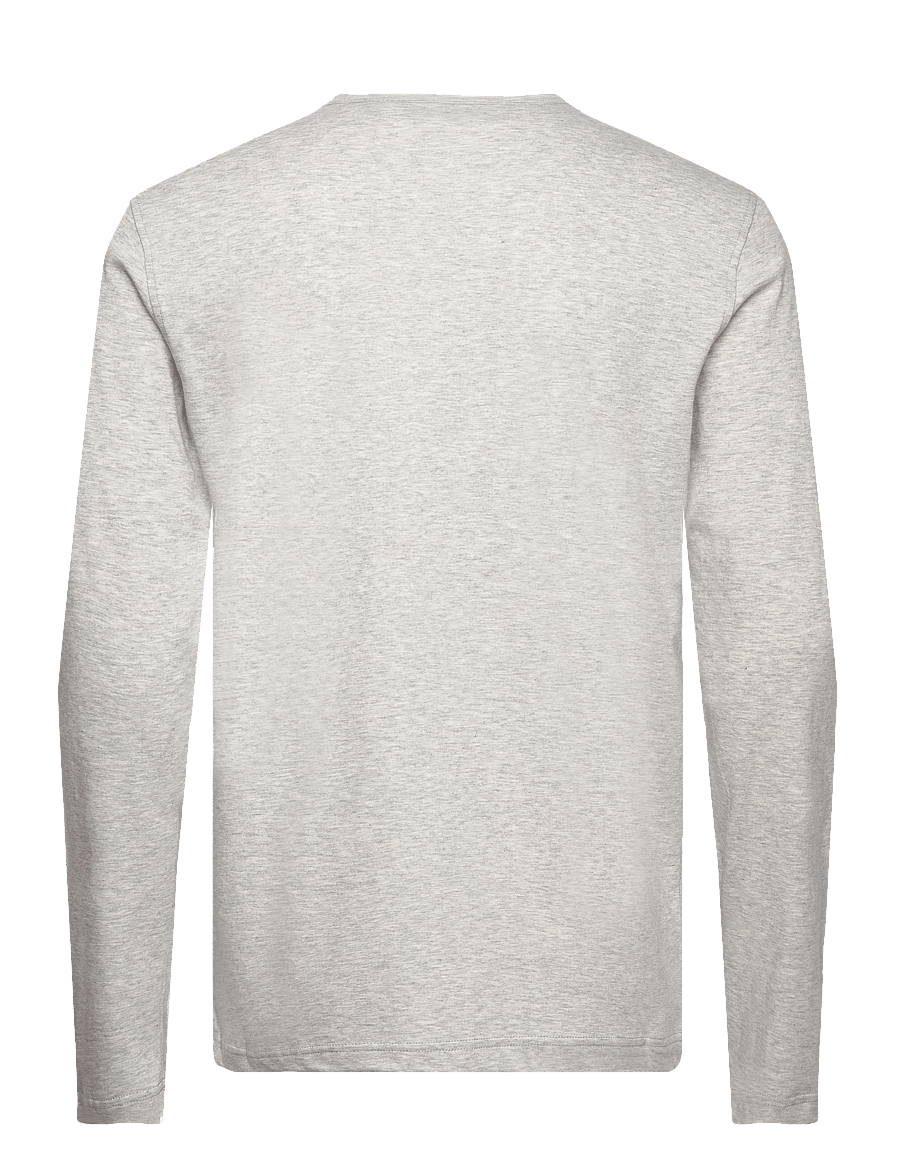 Belstaff - BELSTAFF LONG SLEEVED T-SHIRT Dark Ink - langärmelige t-shirts - old silver heather - 1