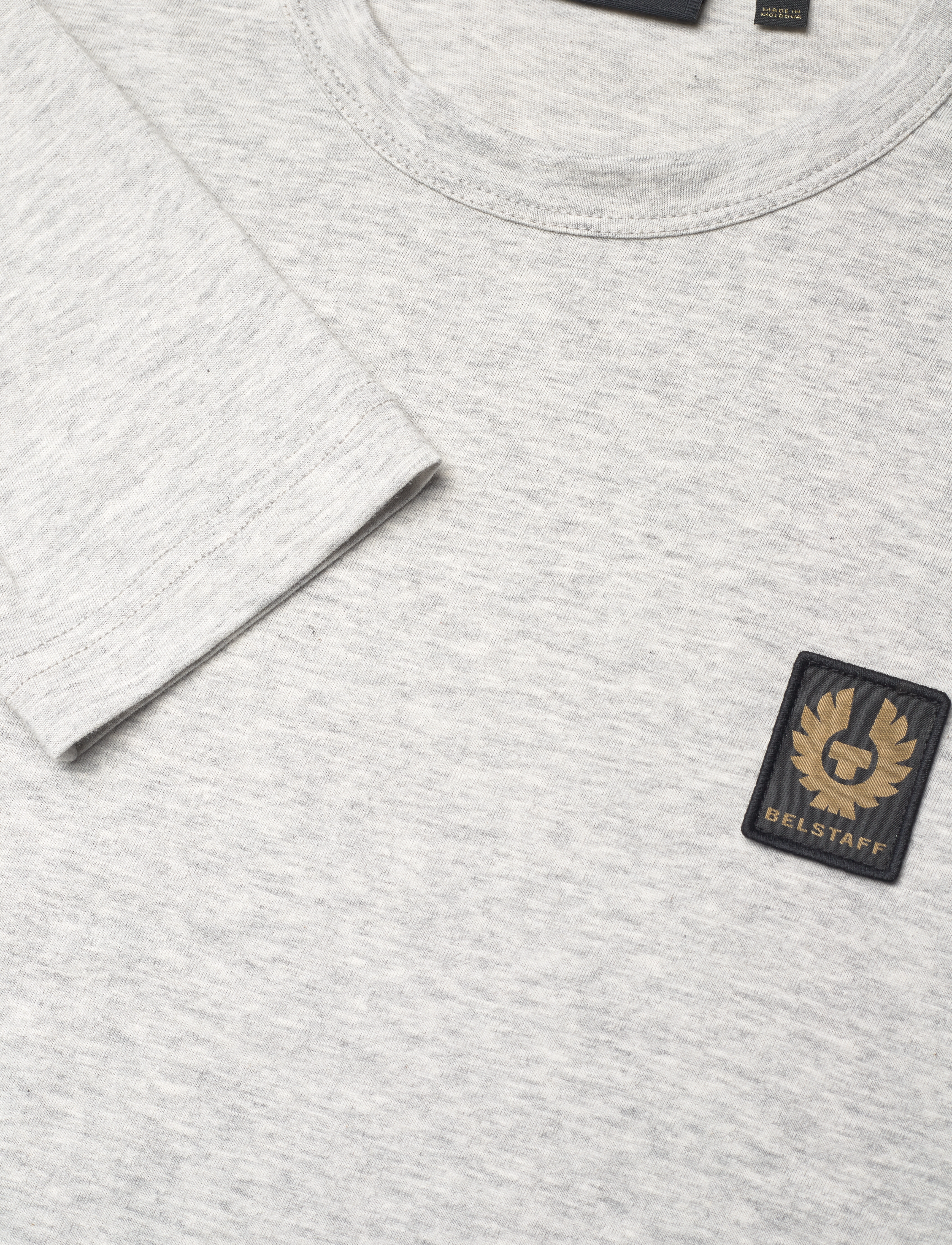 Belstaff - BELSTAFF LONG SLEEVED T-SHIRT Dark Ink - langärmelige t-shirts - old silver heather - 2