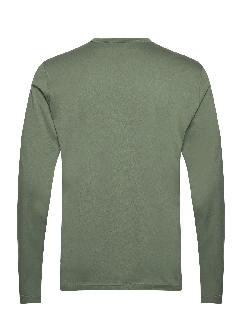 Belstaff - BELSTAFF LONG SLEEVED T-SHIRT Old Silver Heather - t-shirts - sage green - 1