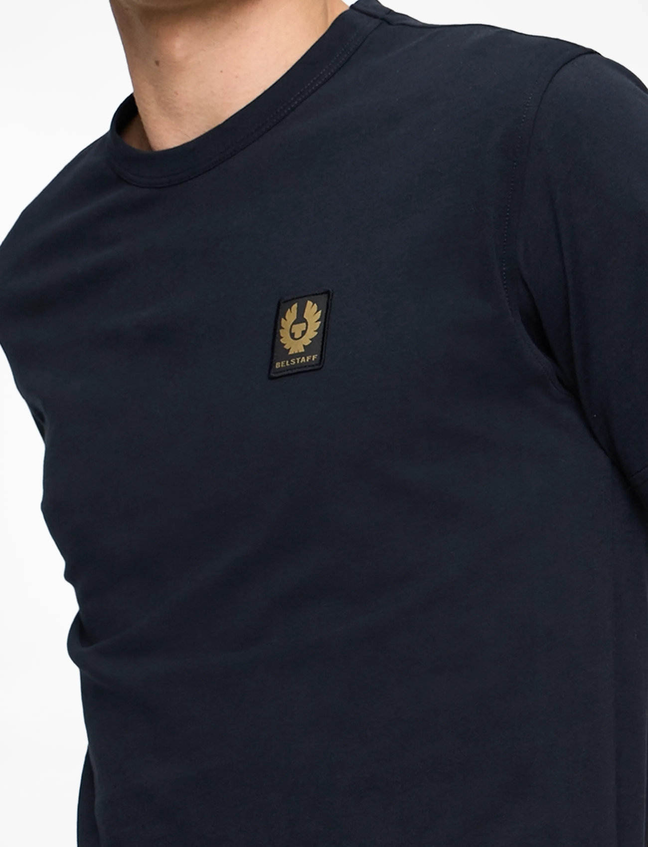 Belstaff - BELSTAFF T-SHIRT White - kurzärmelig - dark ink - 5