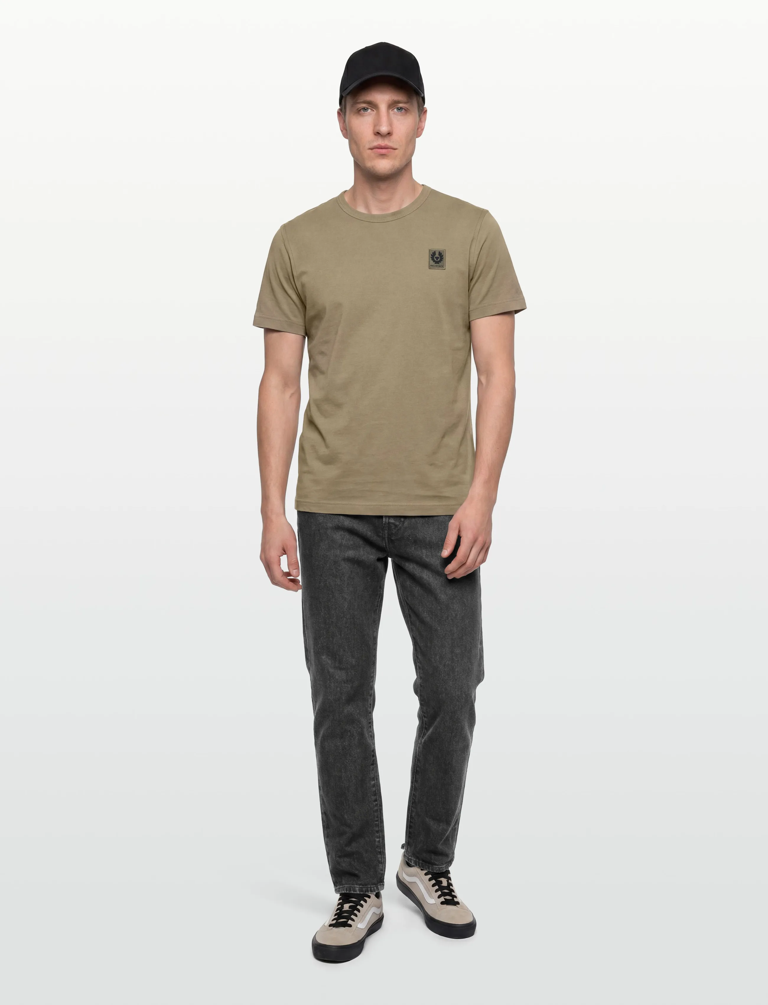 Belstaff BELSTAFF T-SHIRT Black - Belstaff - FATIGUE GREEN / khaki/green