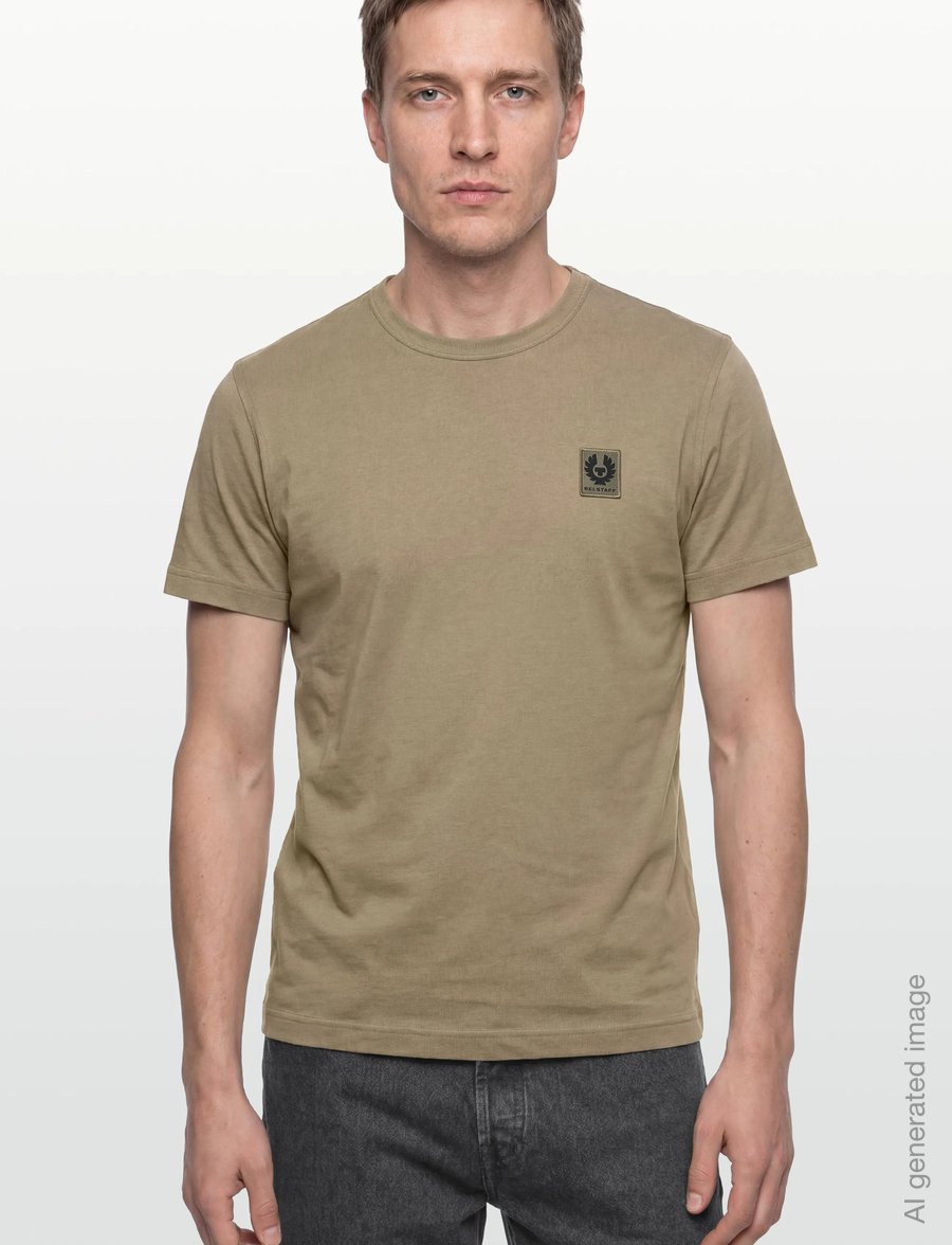 Belstaff - BELSTAFF T-SHIRT - kurzärmelig - fatigue green - 3