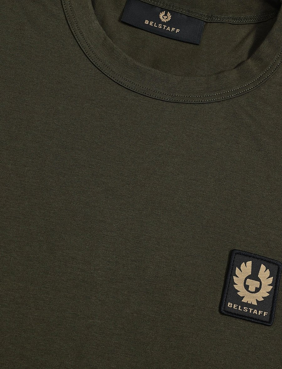 Belstaff - BELSTAFF T-SHIRT - kortærmede t-shirts - tile green - 2