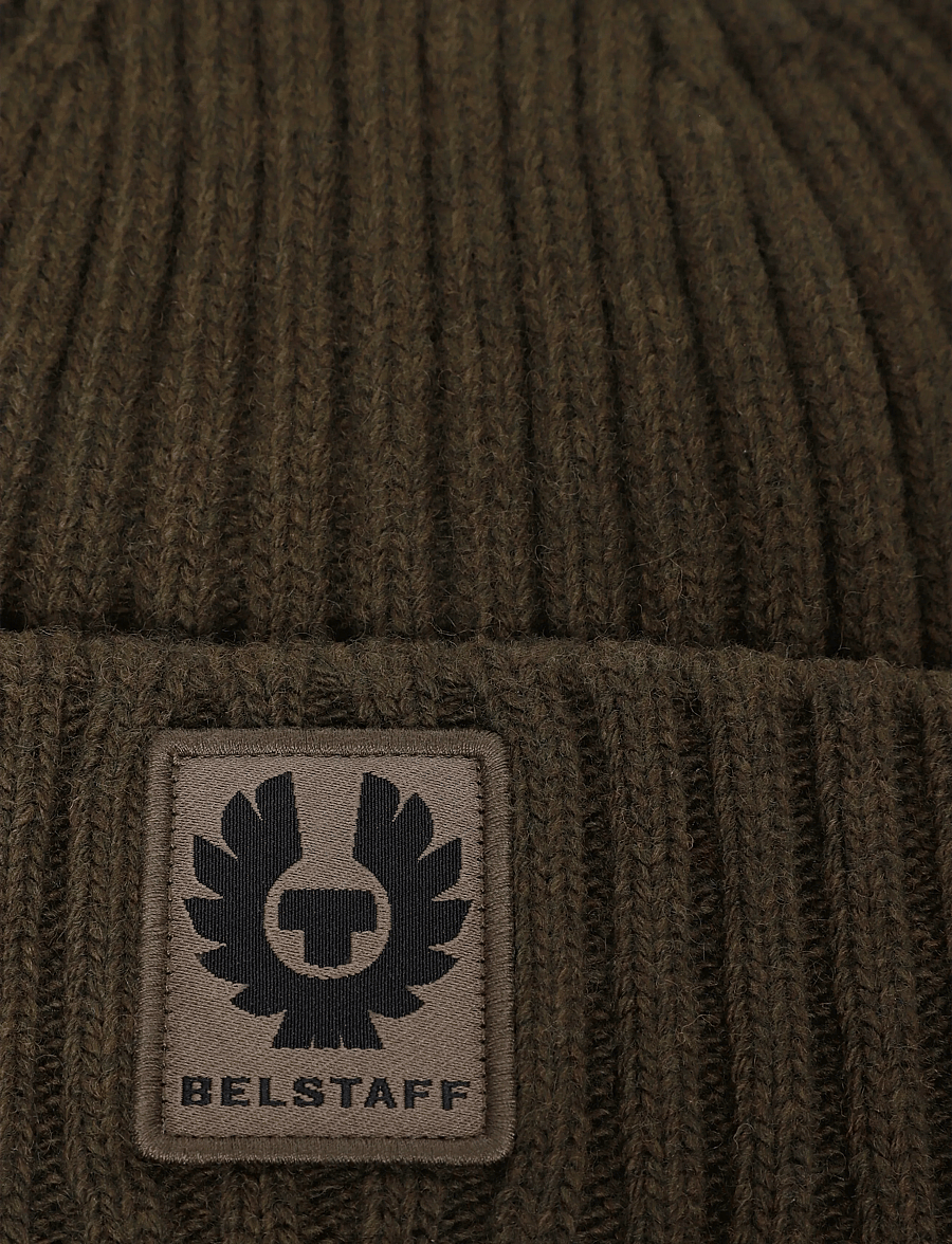 Belstaff - WATCH BEANIE HAT Dark Ink - mützen - khaki green - 2