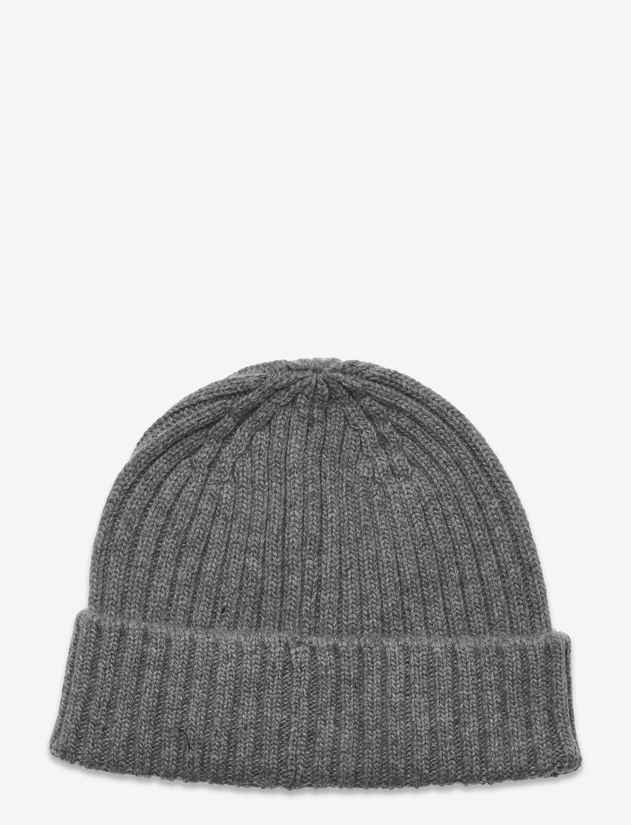 Belstaff - WATCH BEANIE HAT Dark Ink - kootud mütsid - pale grey melange - 1