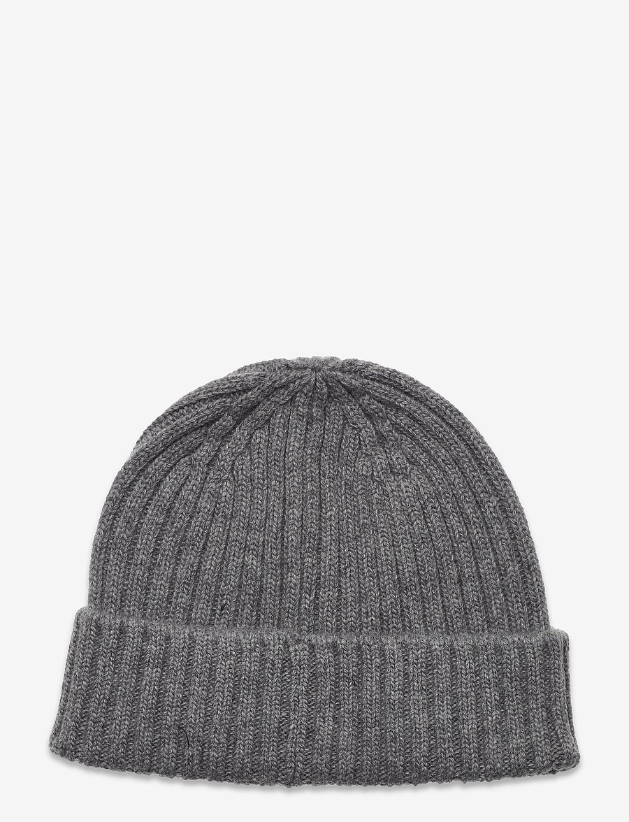 Belstaff - WATCH BEANIE HAT Dark Ink - kootud mütsid - pale grey melange - 1