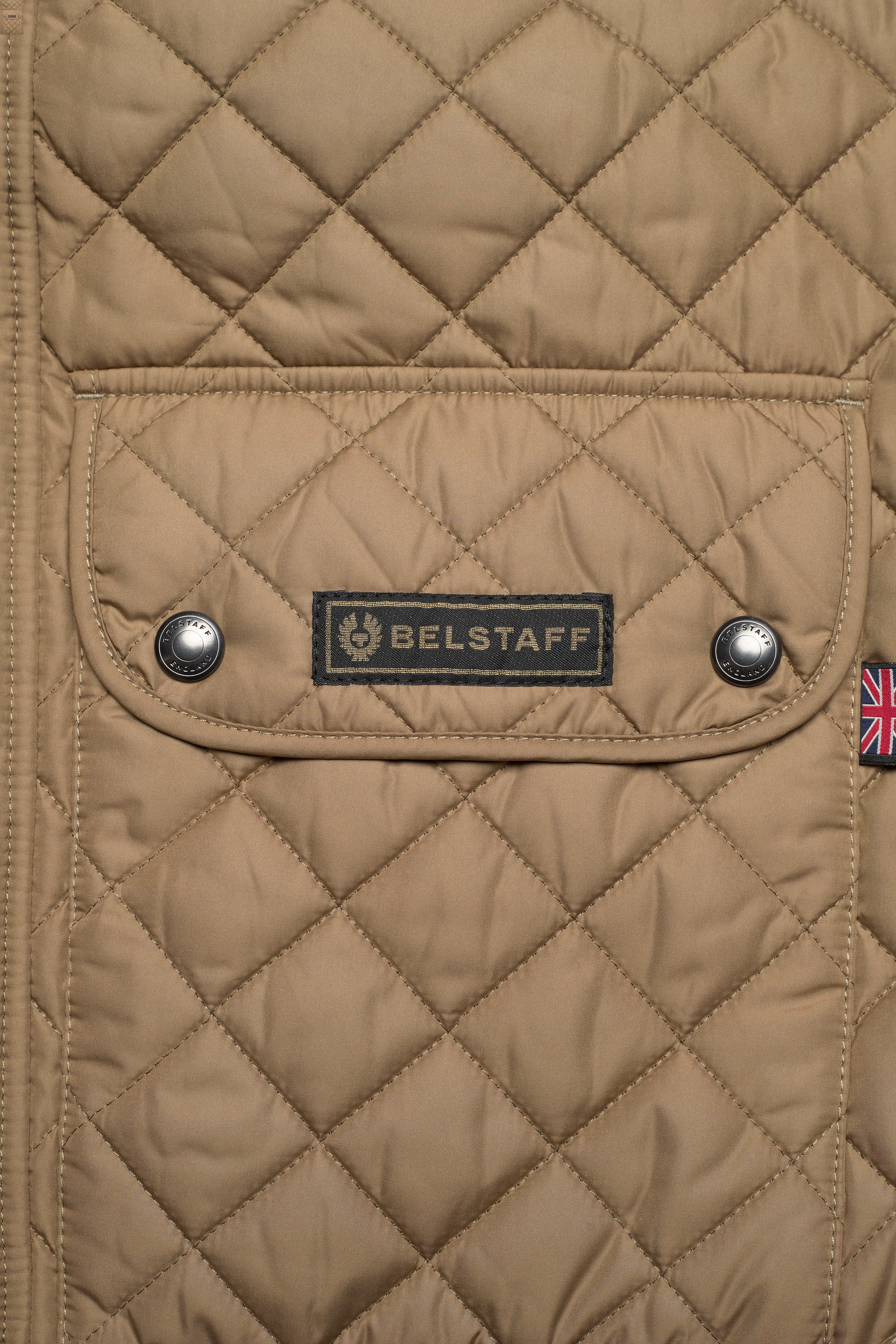 Belstaff - WAISTCOAT Khaki - khaki - 3