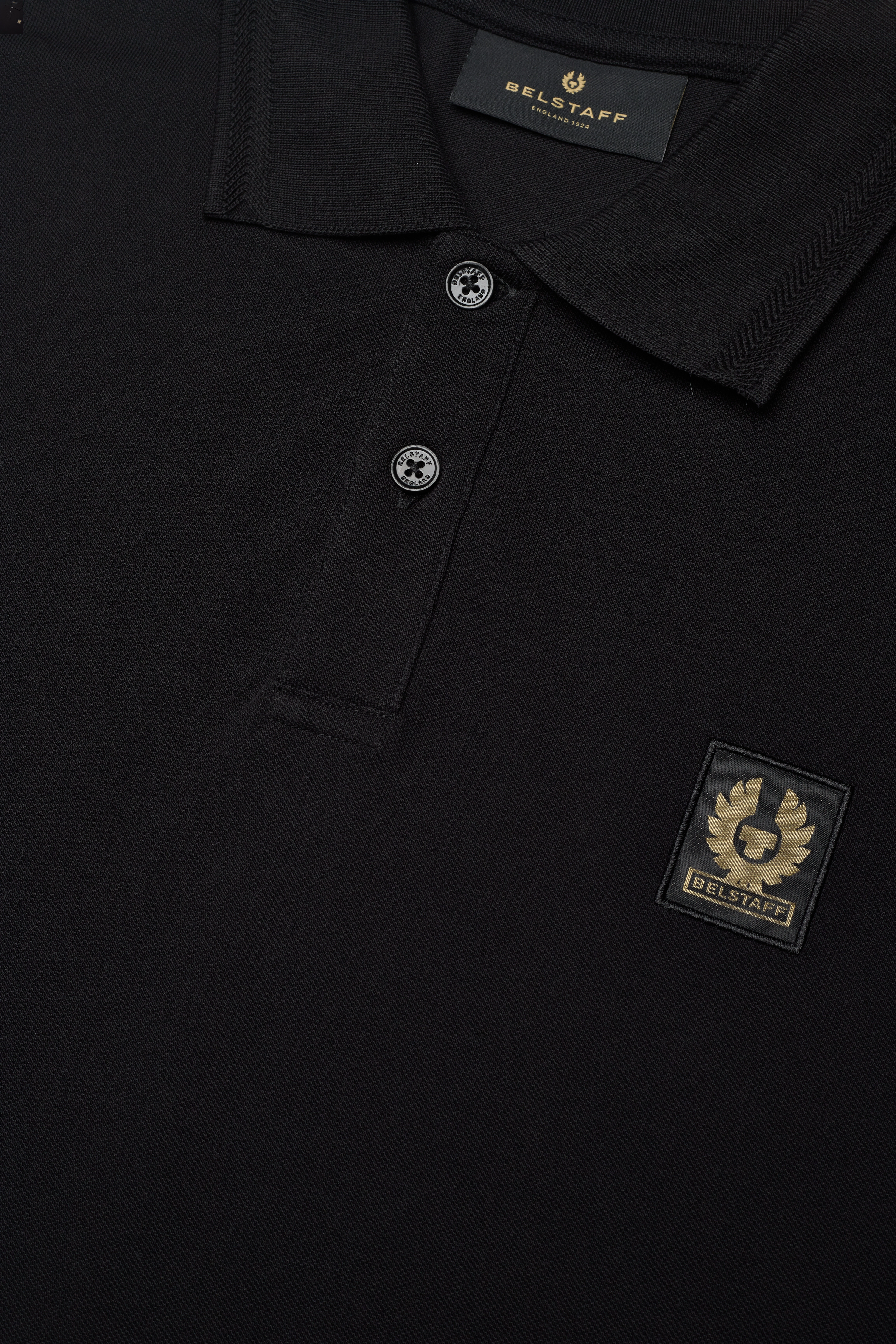 Belstaff - BELSTAFF LONG SLEEVED POLO - black - 2