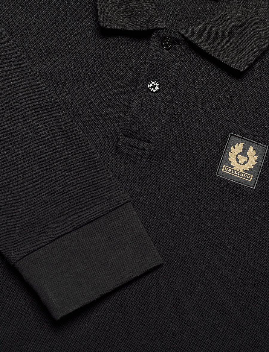 Belstaff - BELSTAFF LONG SLEEVED POLO - langärmelig - black - 2