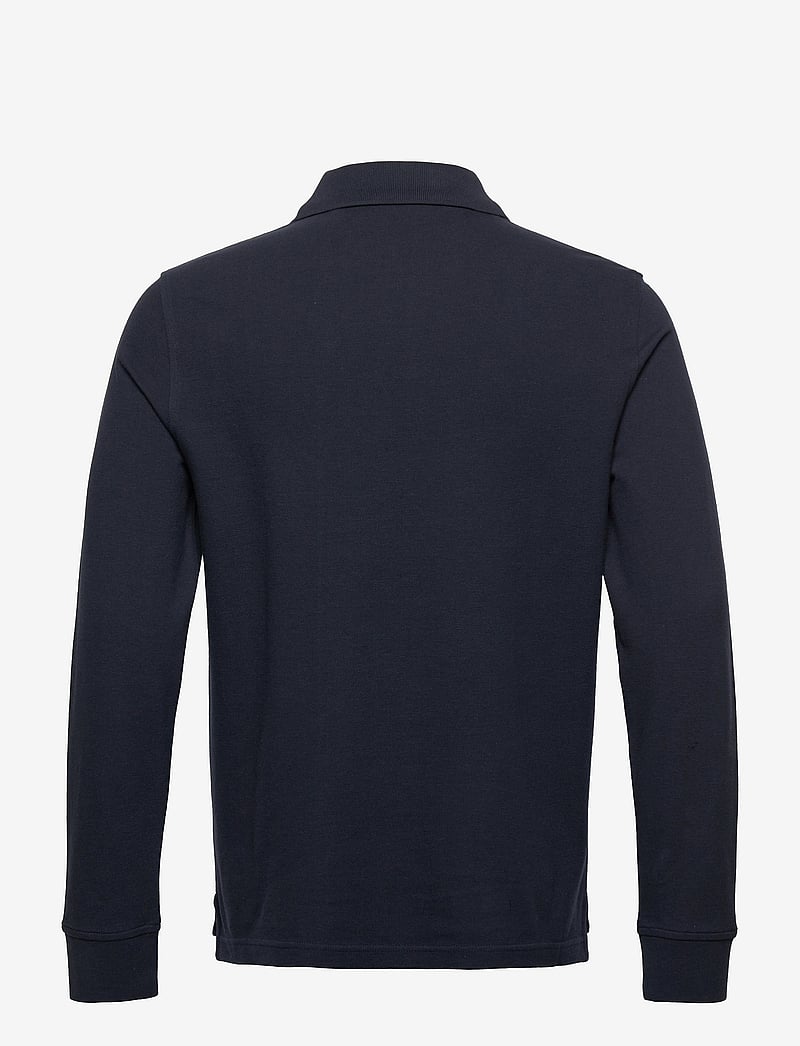 Belstaff - BELSTAFF LONG SLEEVED POLO - långärmade pikéer - dark ink - 1