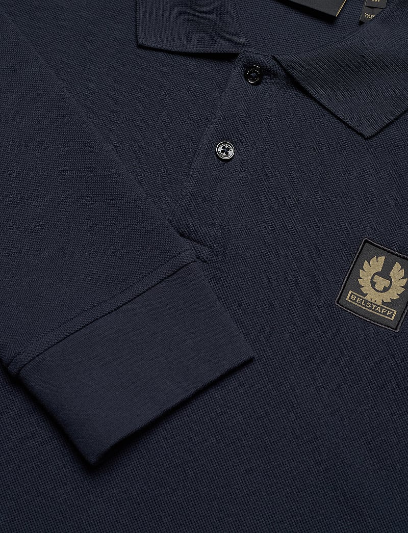 Belstaff - BELSTAFF LONG SLEEVED POLO - långärmade pikéer - dark ink - 2