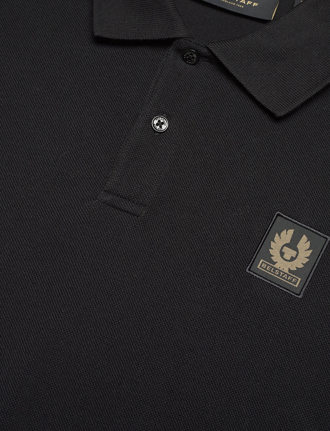 Belstaff - BELSTAFF POLO - kortärmade pikéer - black - 2