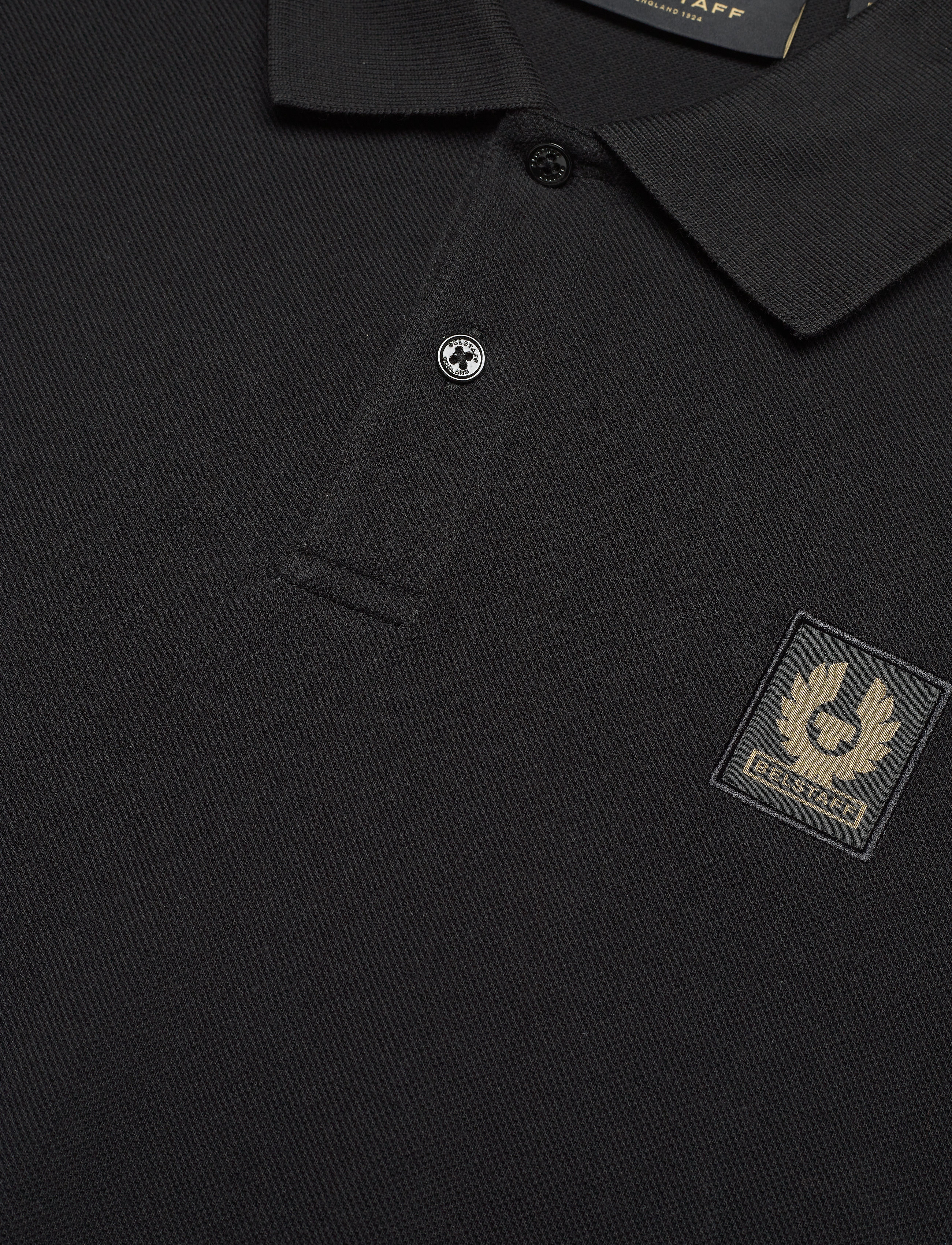 Belstaff - BELSTAFF POLO Black - short-sleeved polos - black - 2