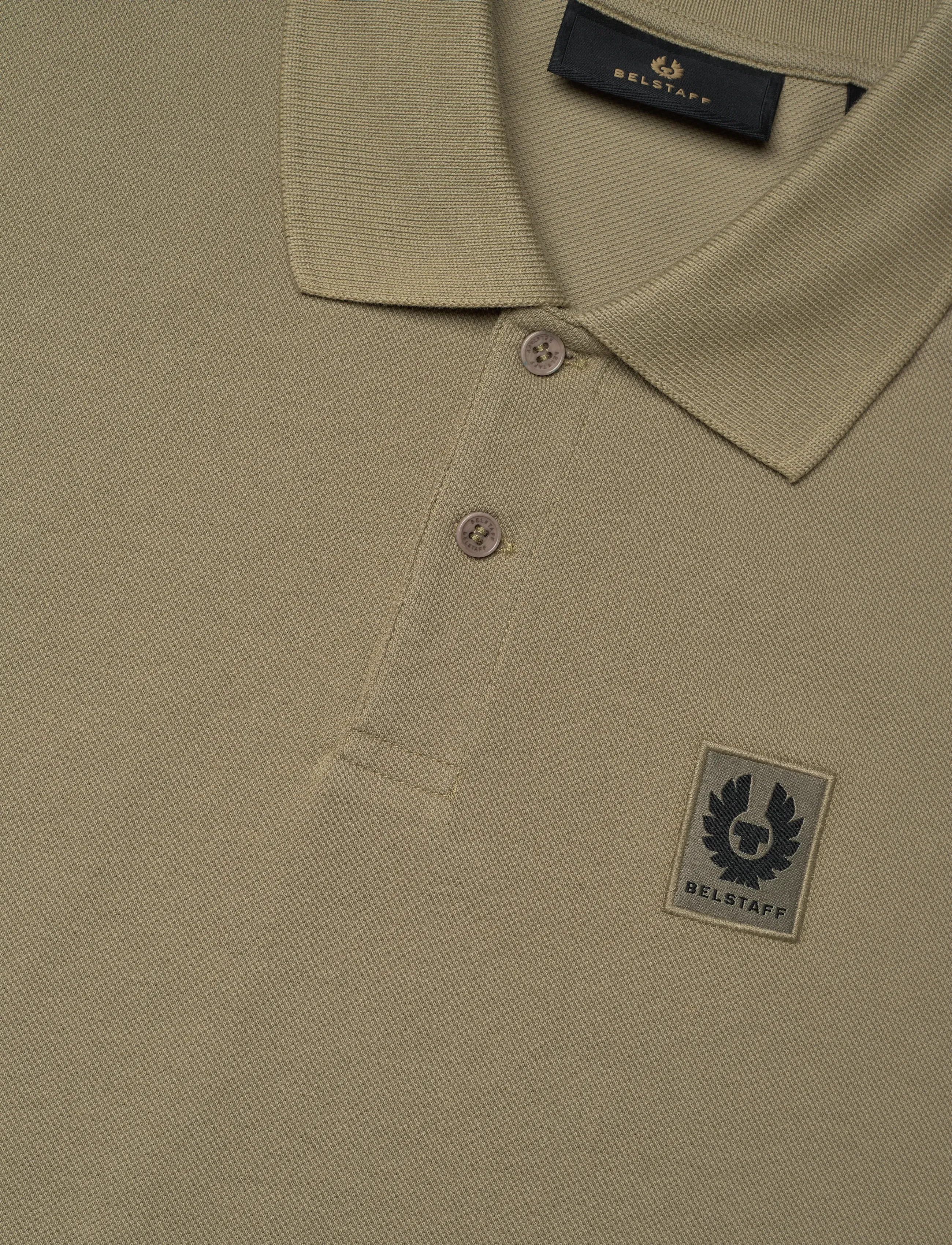 Belstaff - BELSTAFF POLO Black - short-sleeved polos - fatigue green - 5