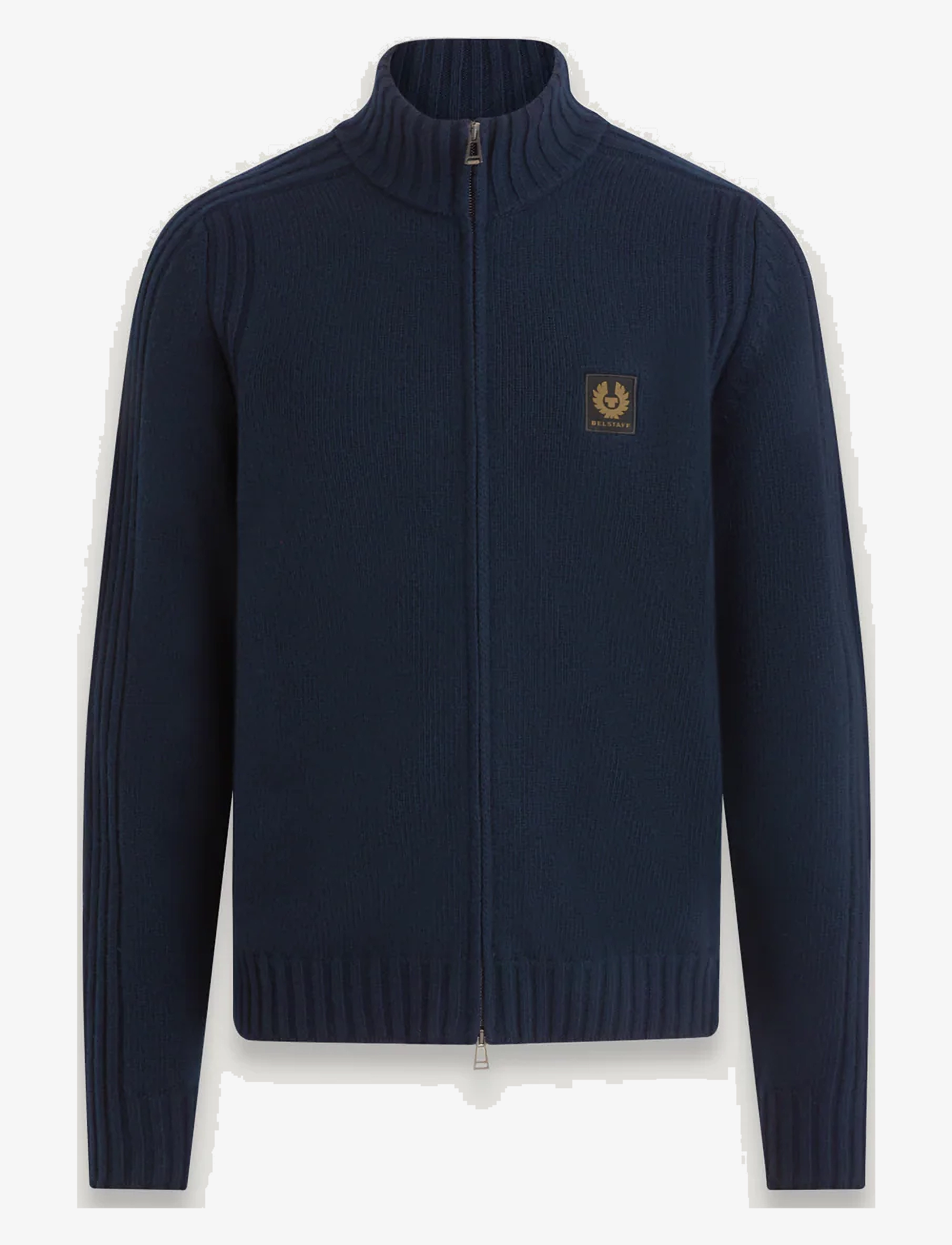 Belstaff WATCH ZIP CARDIGAN Black - Streetstyle - DARK INK / navy