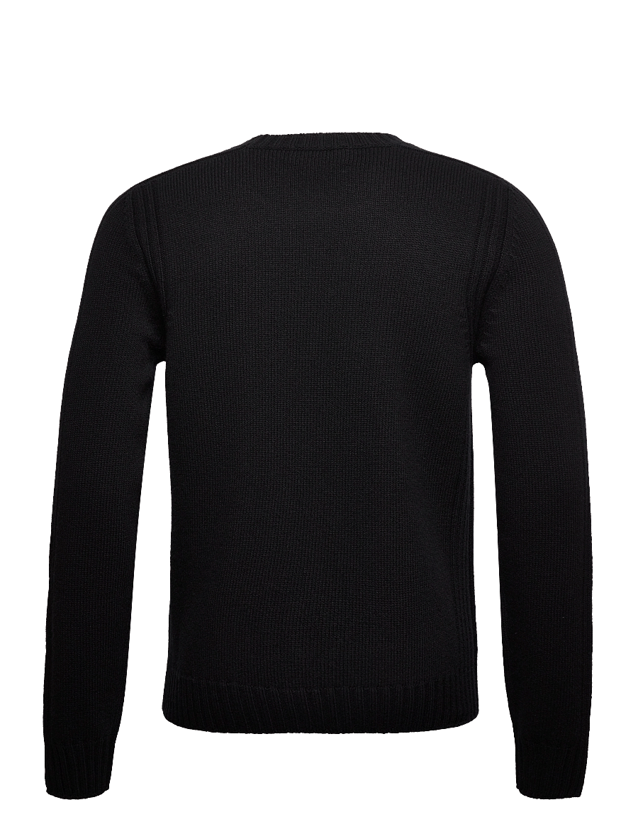 Belstaff - WATCH CREWNECK JUMPER - Ümara kaelusega - black - 1
